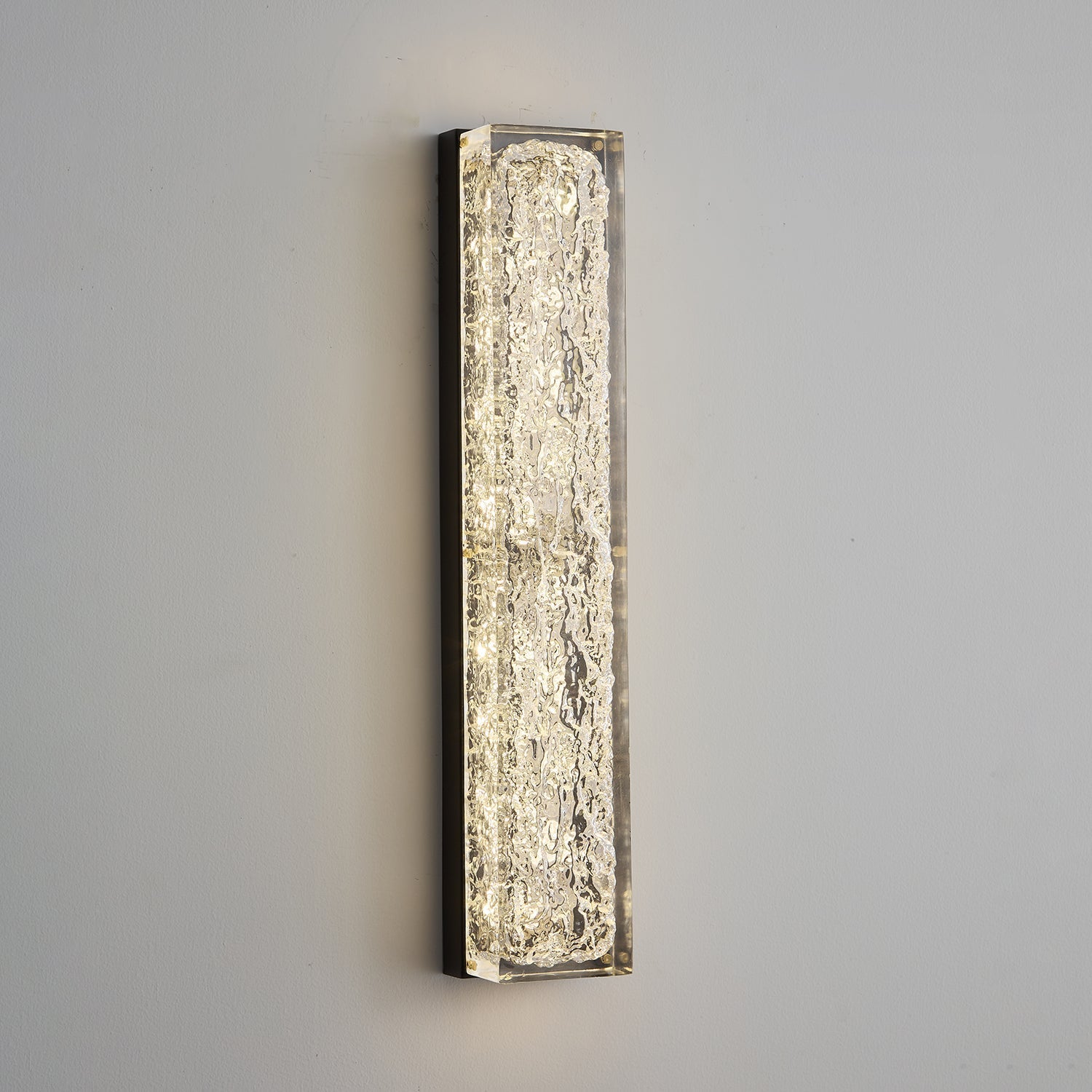 Egan Prismatic Rectangle Resin Wall Lamp - Letslighting