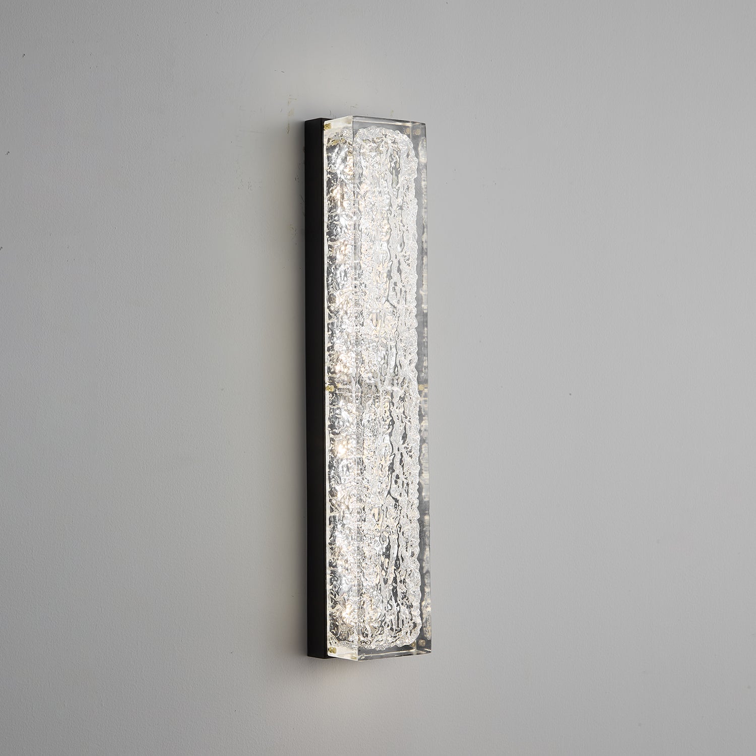 Egan Prismatic Rectangle Resin Wall Lamp - Letslighting