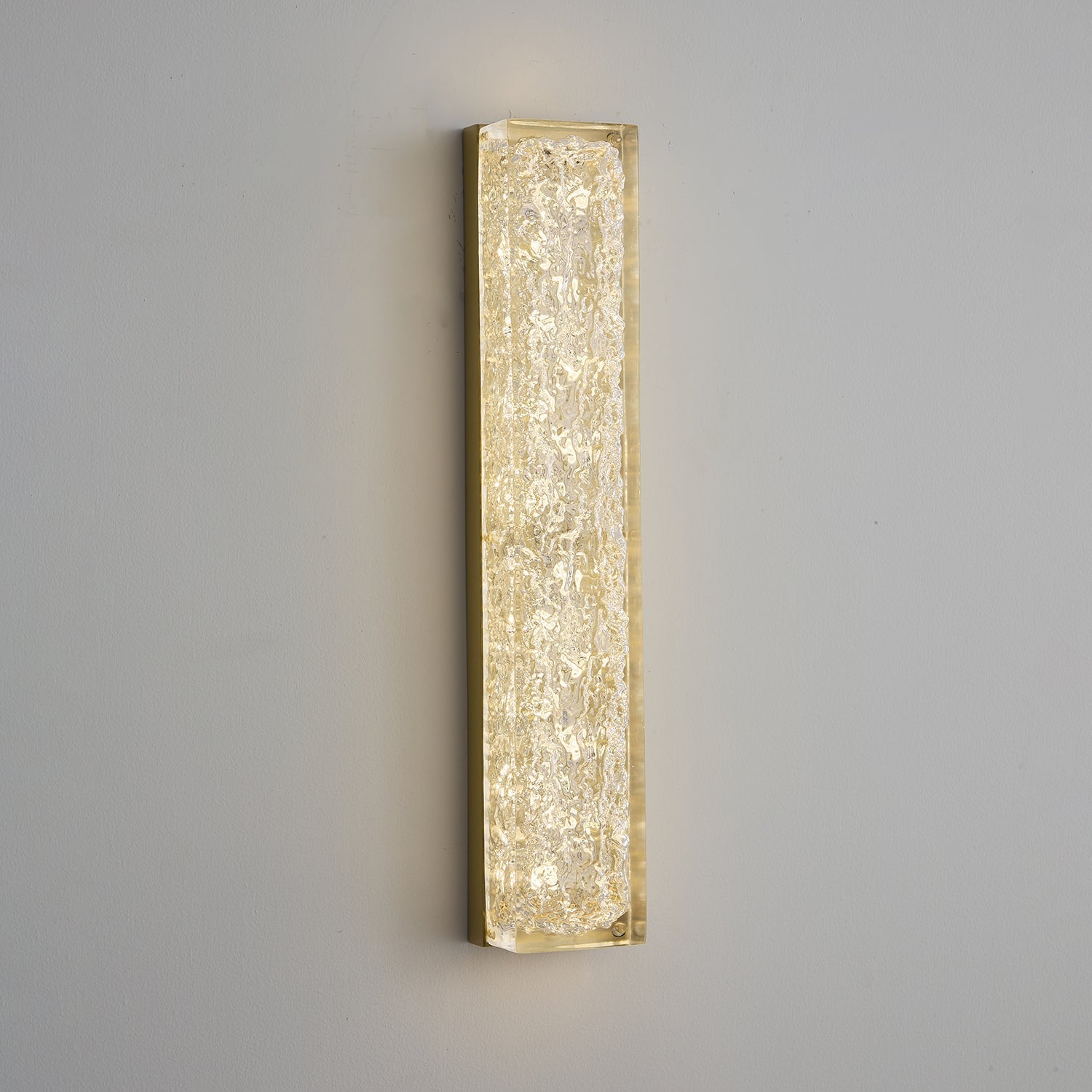 Egan Prismatic Rectangle Resin Wall Lamp - Letslighting