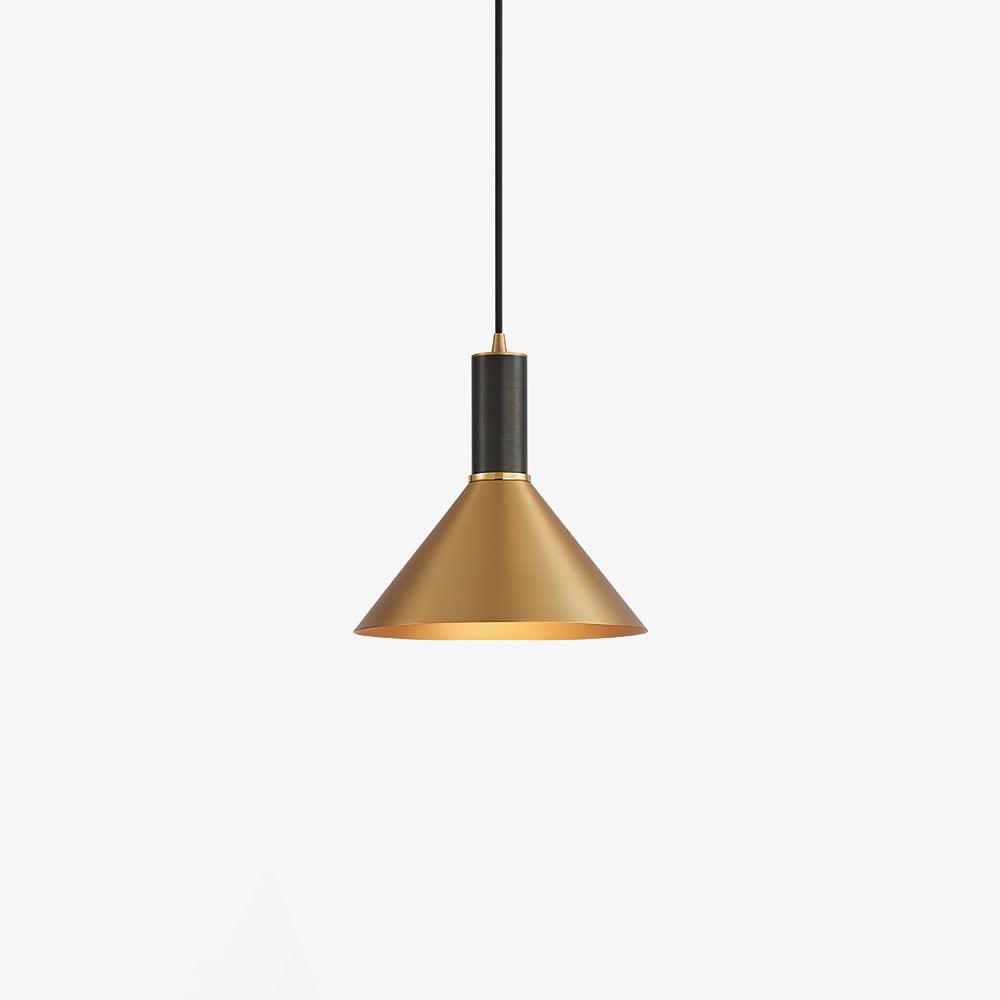 Orion Brass Cone Pendant Lamp - Letslighting