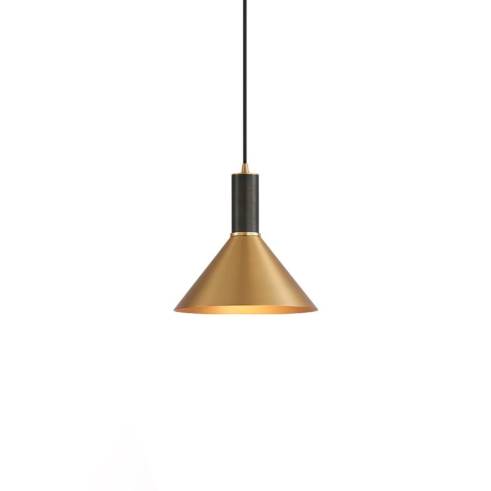 Orion Brass Cone Pendant Lamp - Letslighting