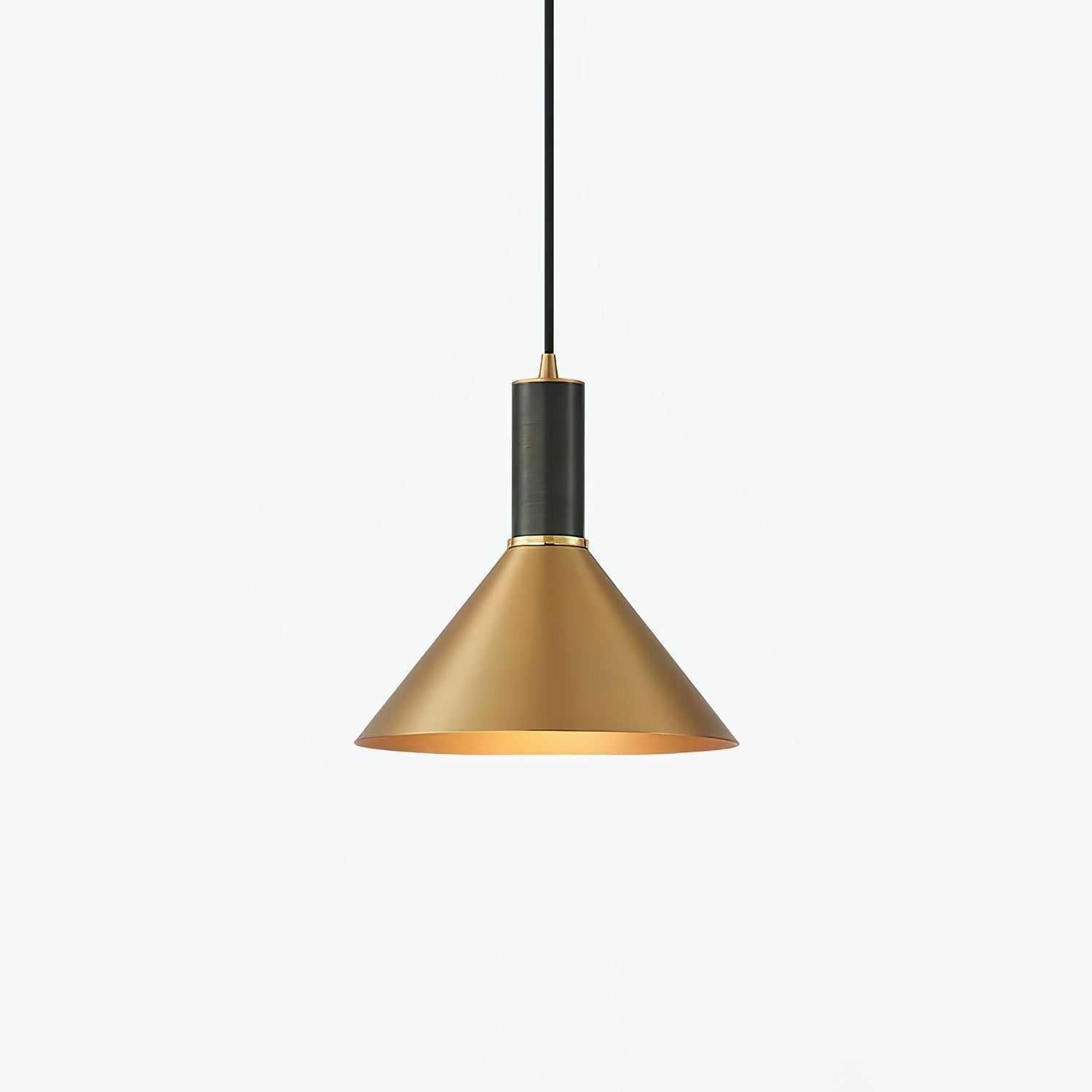 Orion Brass Cone Pendant Lamp - Letslighting