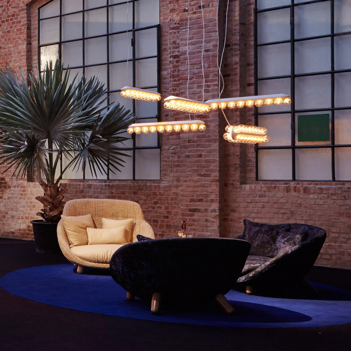 Ulvinos Individual Creativity Resin Glass Chandelier - Letslighting