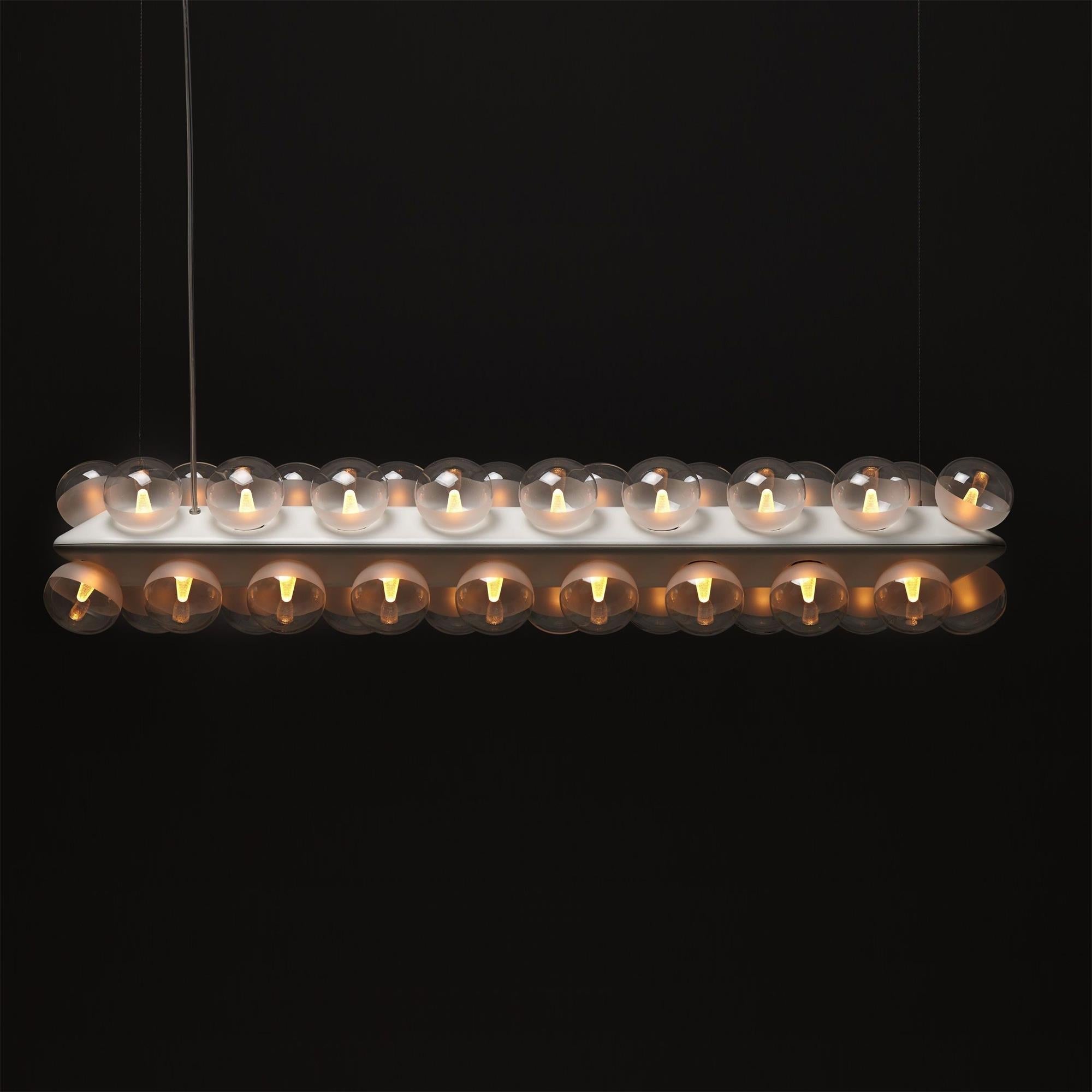 Ulvinos Individual Creativity Resin Glass Chandelier - Letslighting