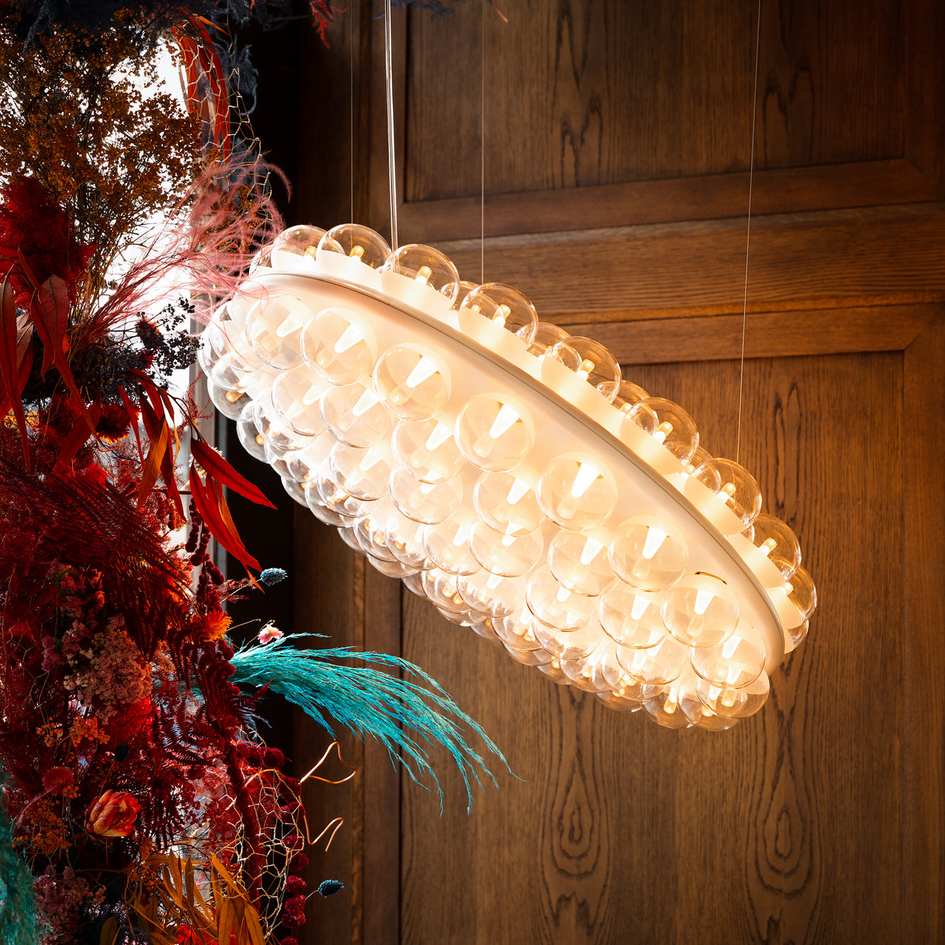 Ulvinos Individual Creativity Resin Glass Chandelier - Letslighting