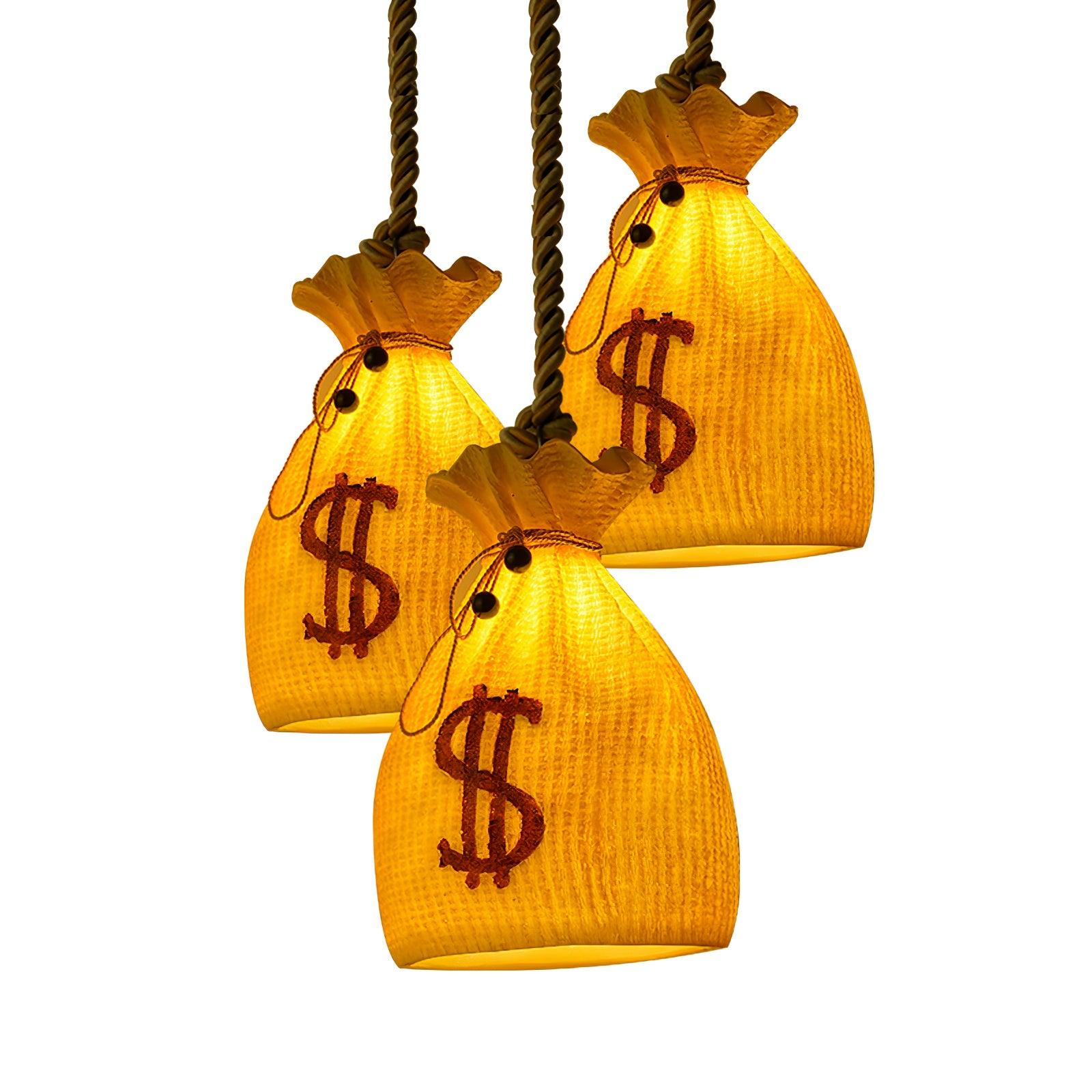 Eurmira Art Unique Pouch Resin Pendant Lamp - Letslighting