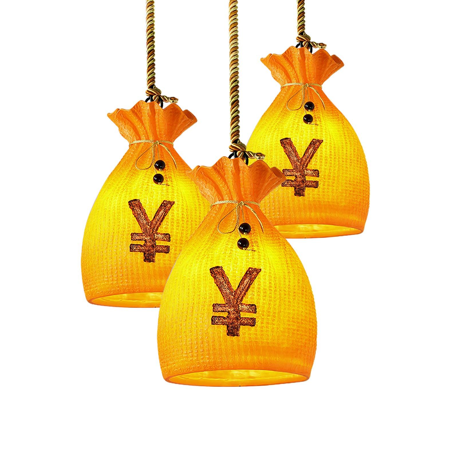 Eurmira Art Unique Pouch Resin Pendant Lamp - Letslighting