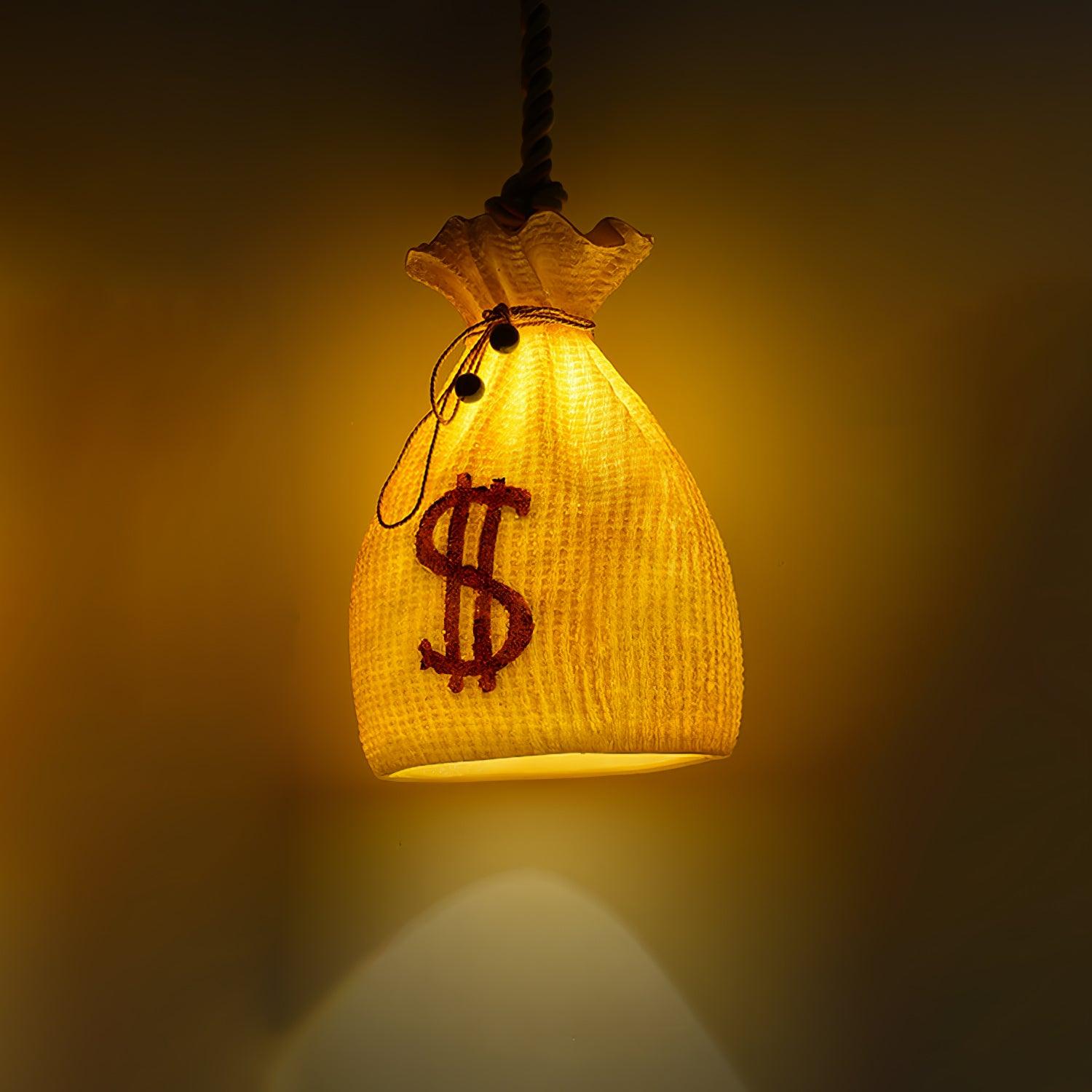 Eurmira Art Unique Pouch Resin Pendant Lamp - Letslighting