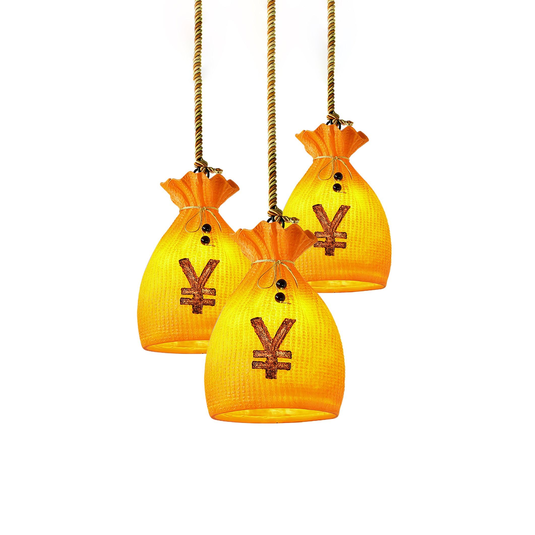 Eurmira Art Unique Pouch Resin Pendant Lamp - Letslighting