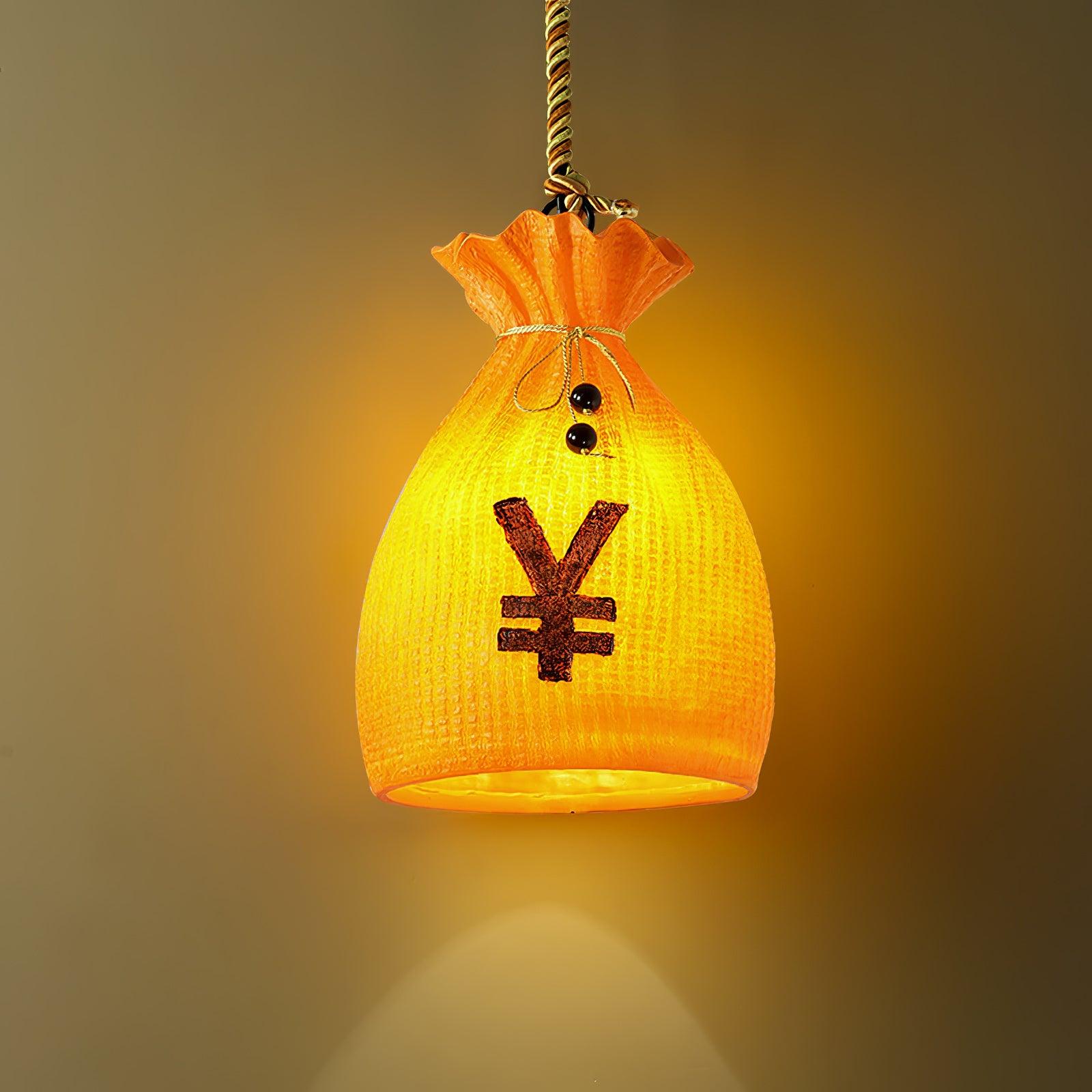 Eurmira Art Unique Pouch Resin Pendant Lamp - Letslighting