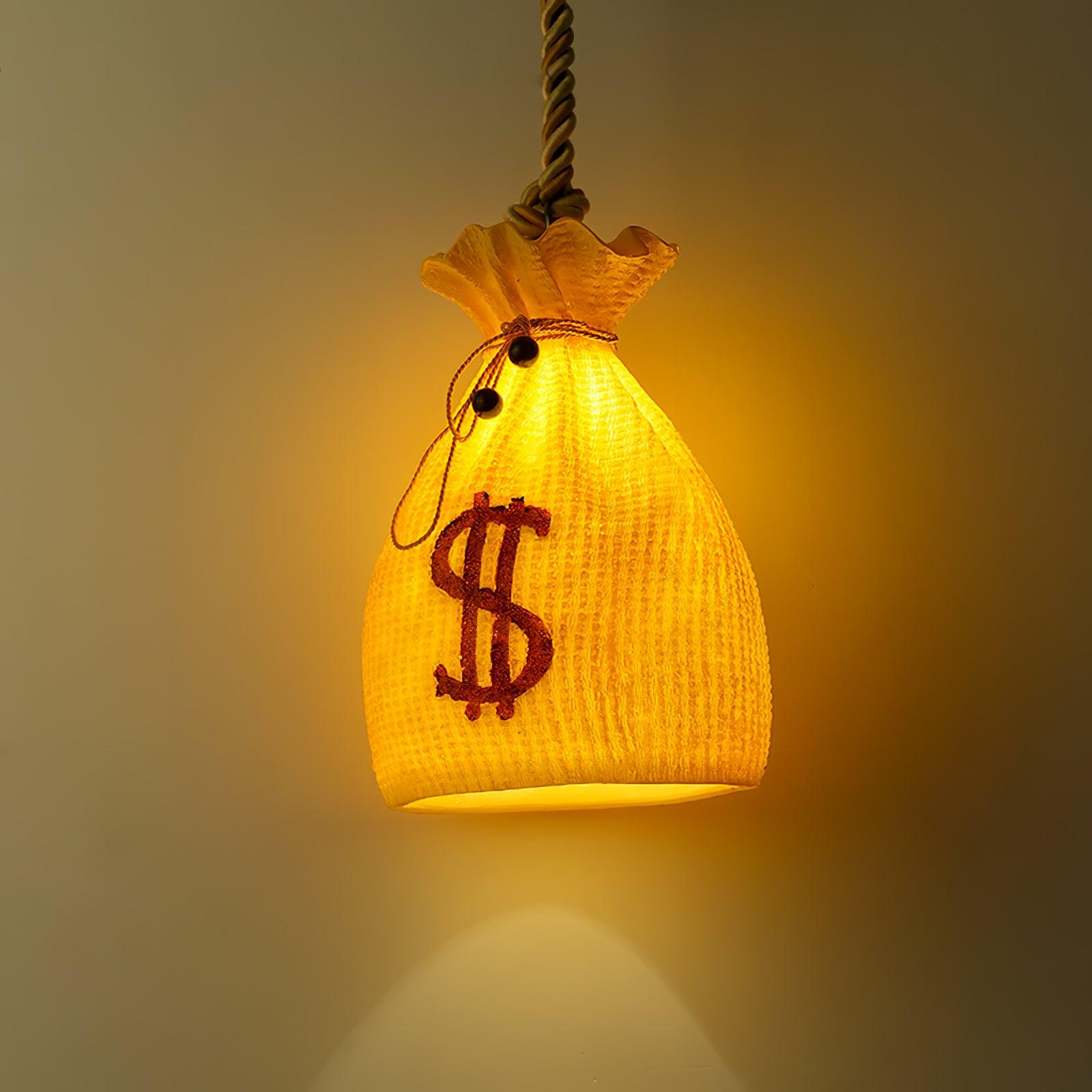 Eurmira Art Unique Pouch Resin Pendant Lamp - Letslighting