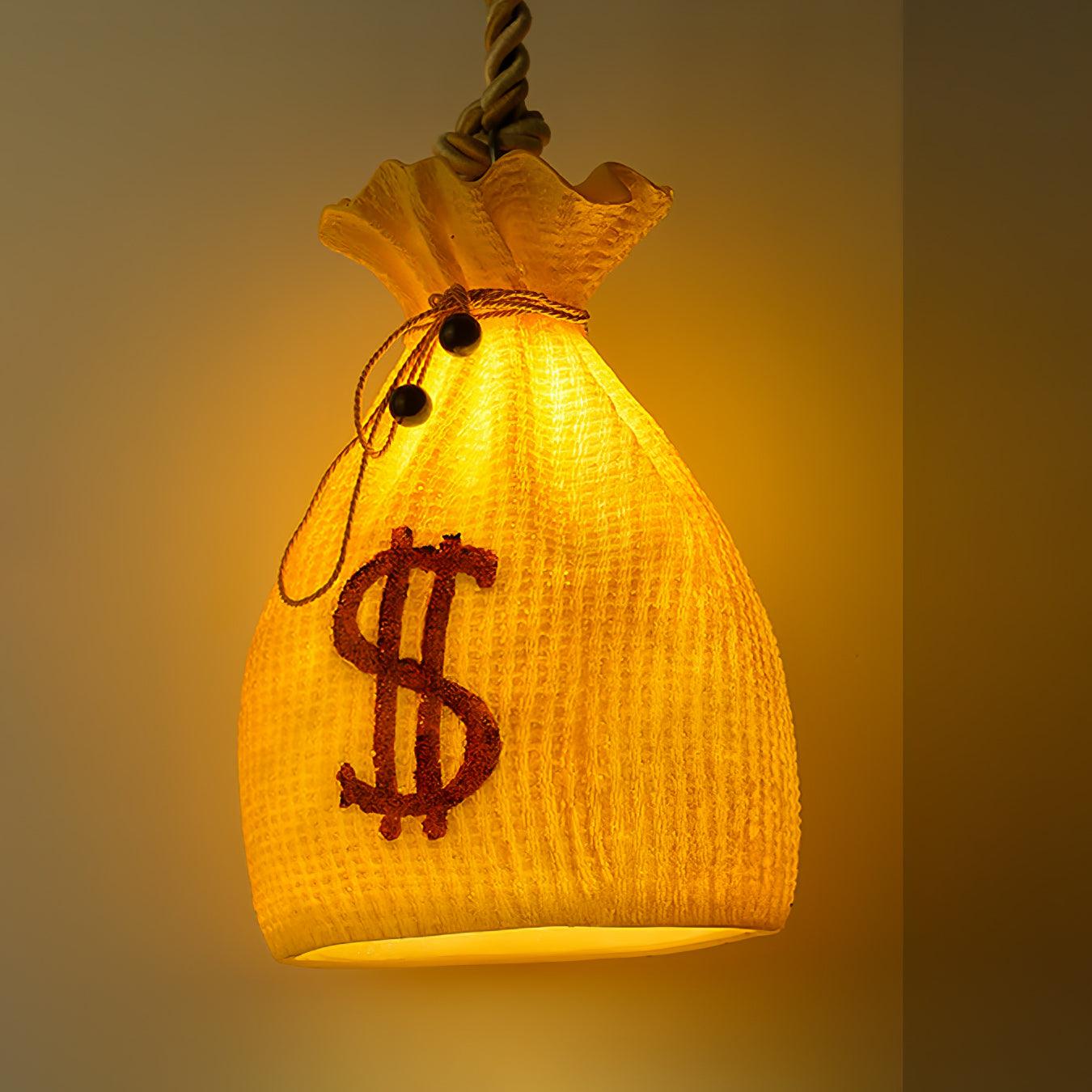 Eurmira Art Unique Pouch Resin Pendant Lamp - Letslighting