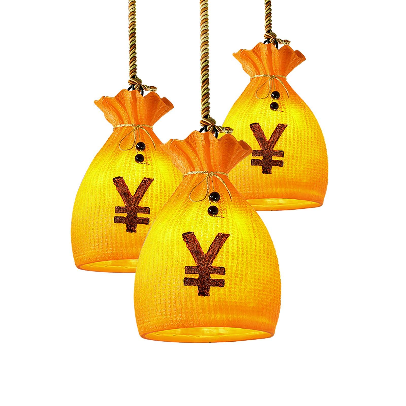 Eurmira Art Unique Pouch Resin Pendant Lamp - Letslighting