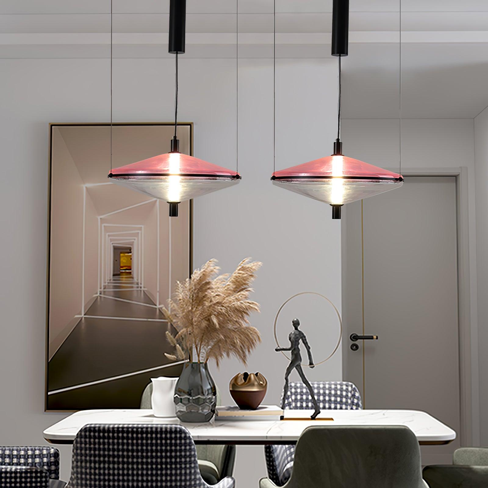 Elion Acrylic Retro Pendant Lamp - Letslighting