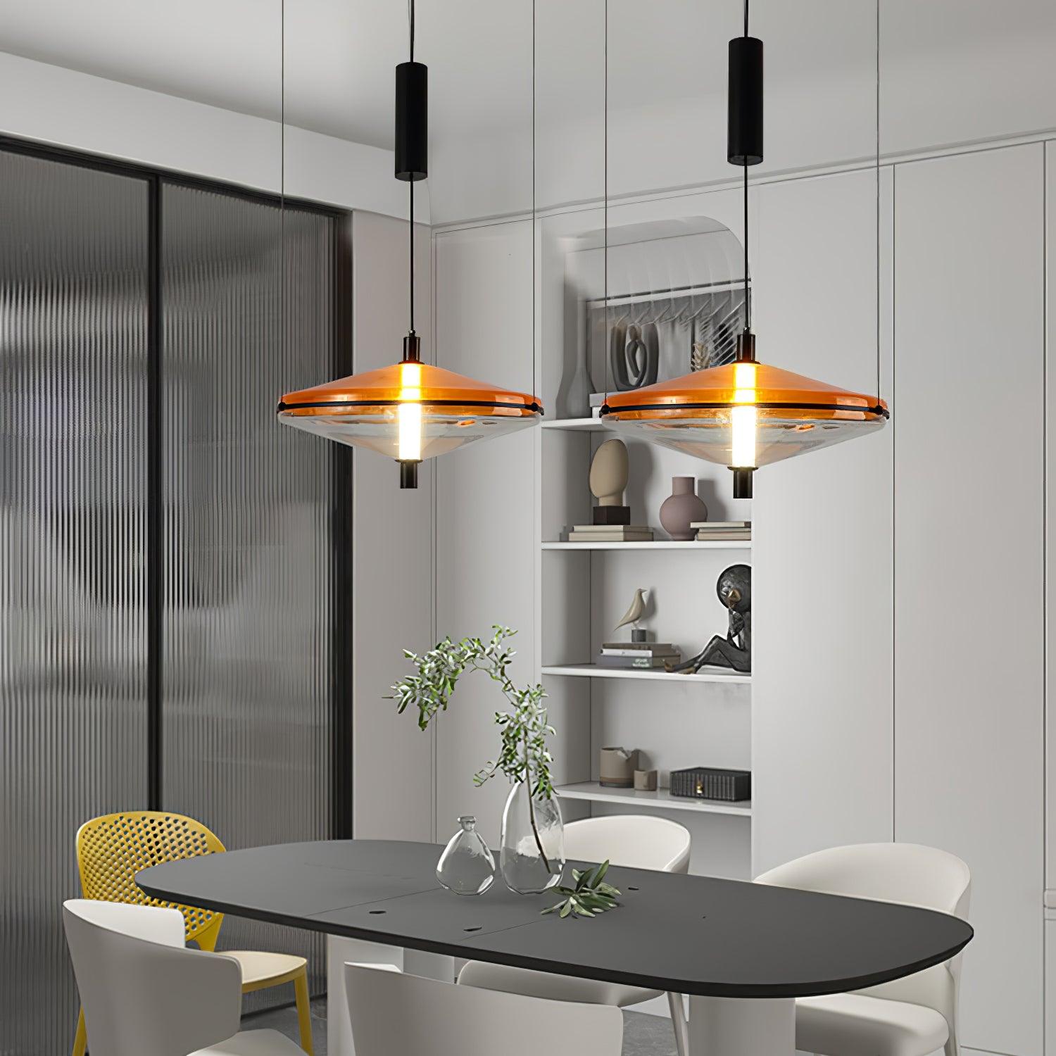 Elion Acrylic Retro Pendant Lamp - Letslighting