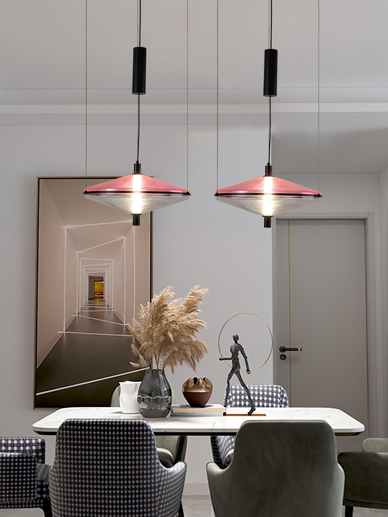 Elion Acrylic Retro Pendant Lamp - Letslighting