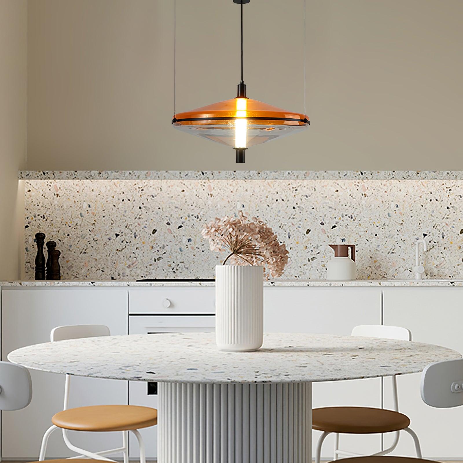 Elion Acrylic Retro Pendant Lamp - Letslighting