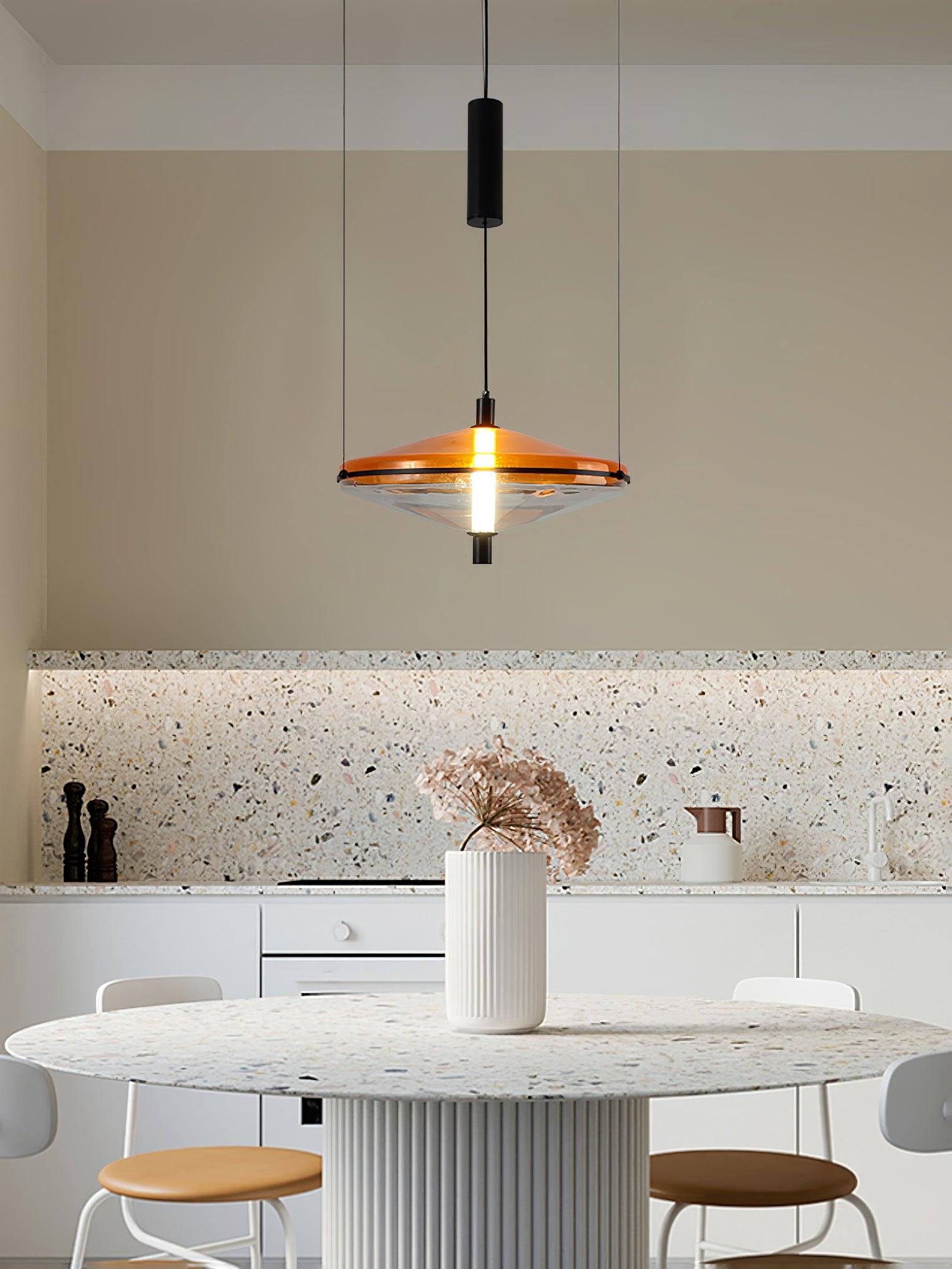 Elion Acrylic Retro Pendant Lamp - Letslighting