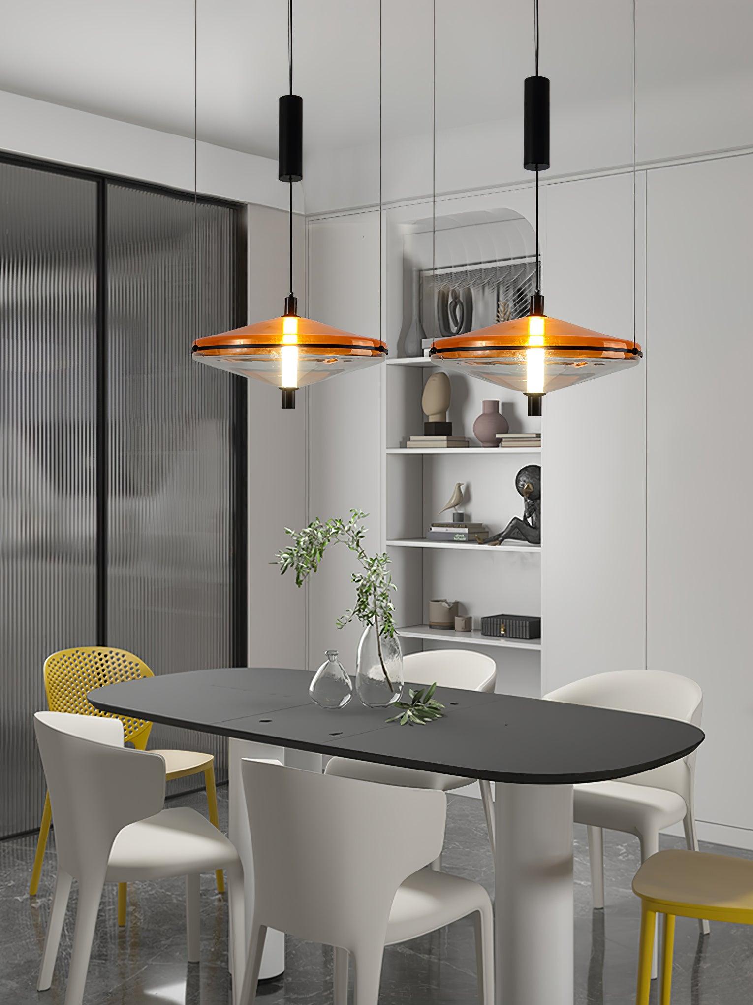 Elion Acrylic Retro Pendant Lamp - Letslighting
