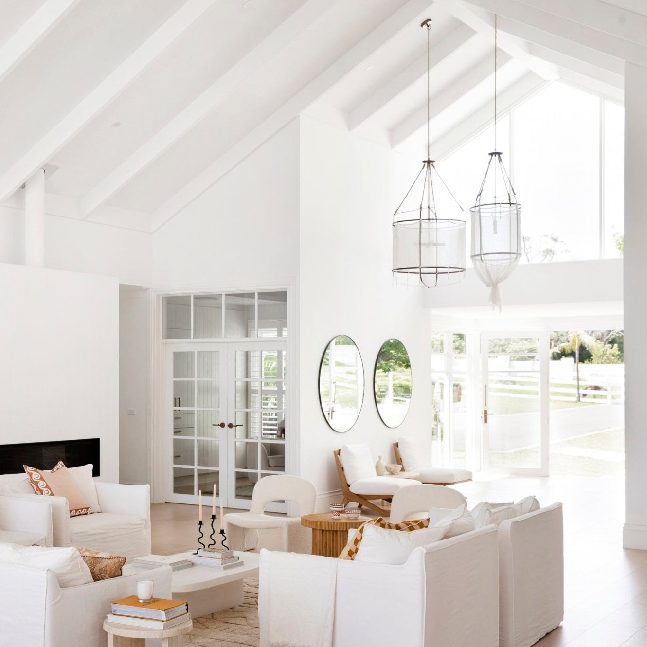 Erina Modern Minimalist Linen Chandelier - Letslighting