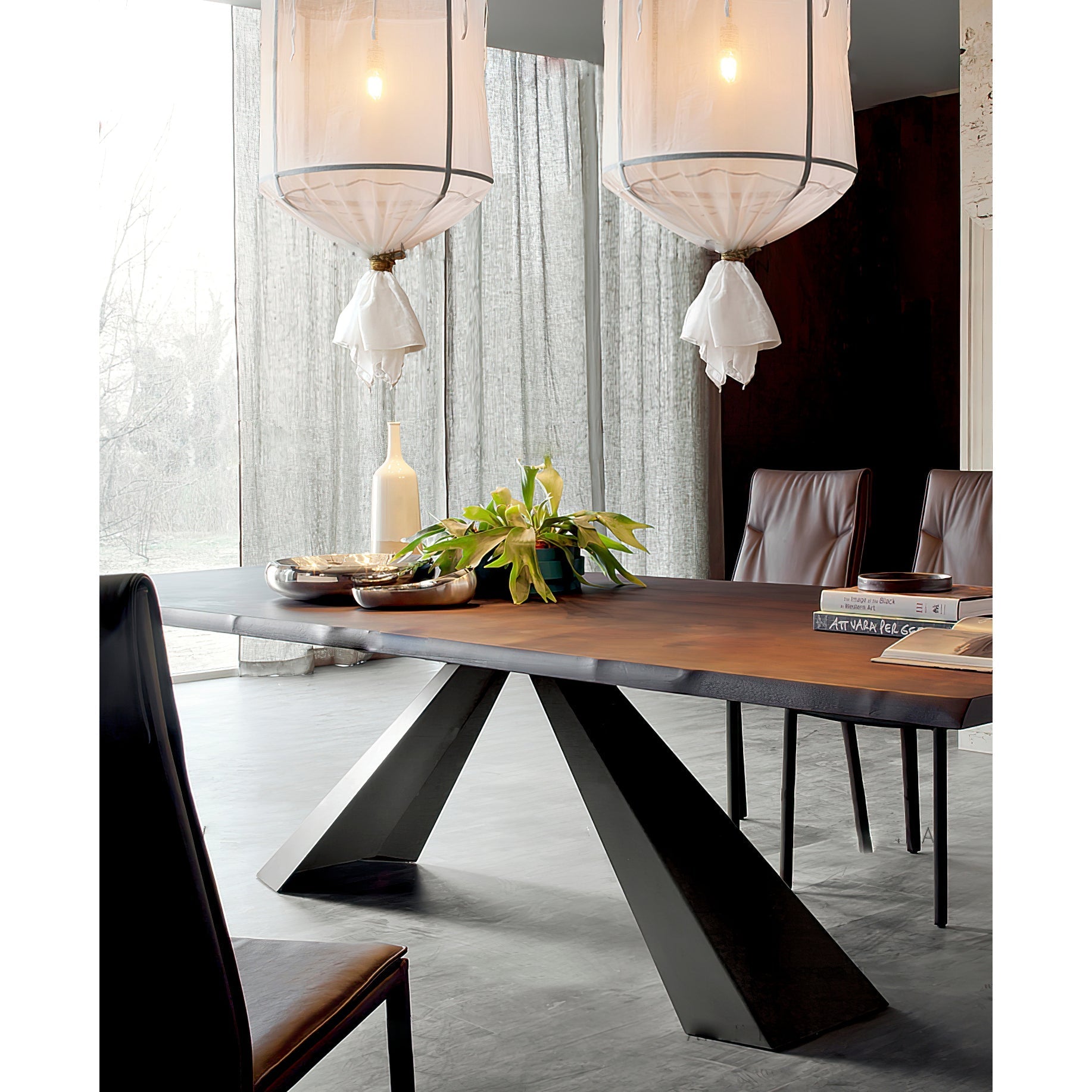 Erina Modern Minimalist Linen Chandelier - Letslighting