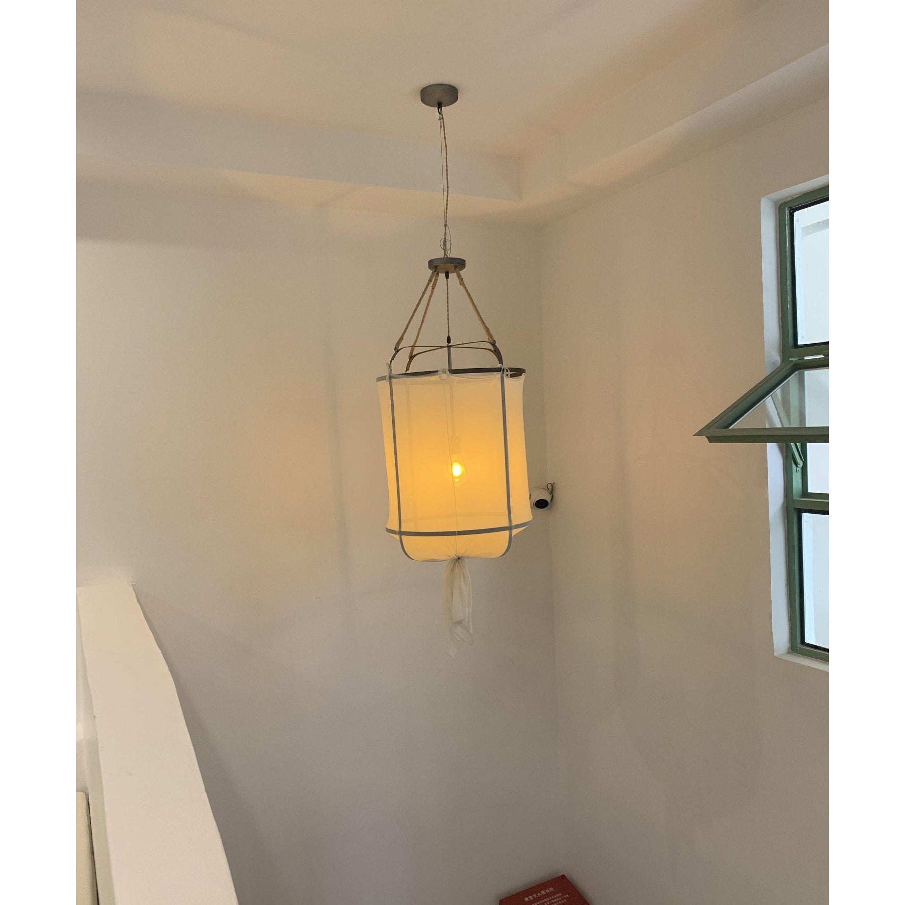 Erina Modern Minimalist Linen Chandelier - Letslighting