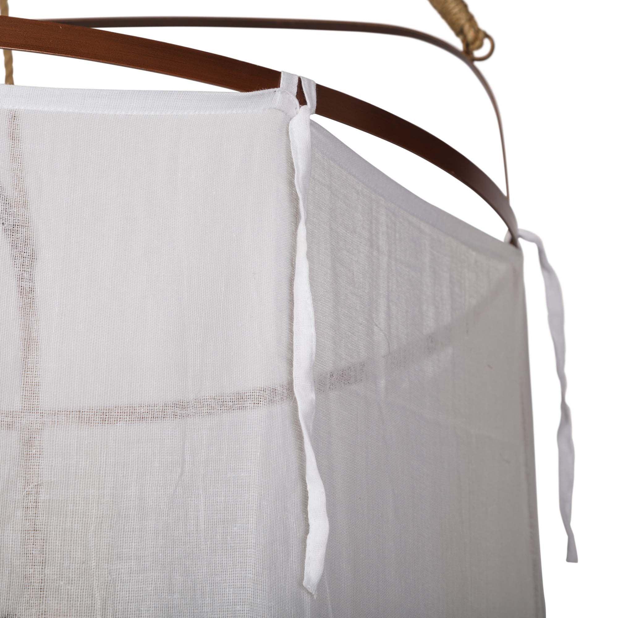 Erina Modern Minimalist Linen Chandelier - Letslighting