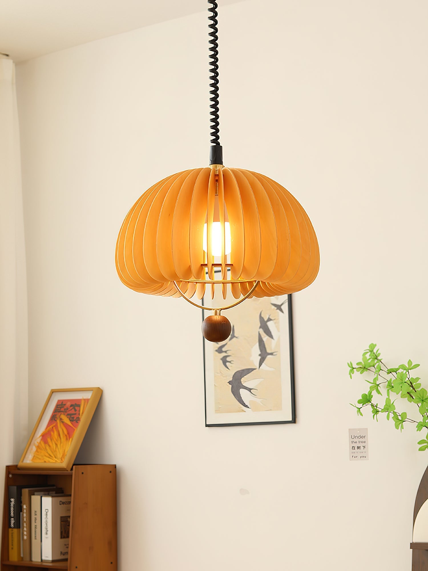 Fisher Modern Wood Pendant Light - Letslighting