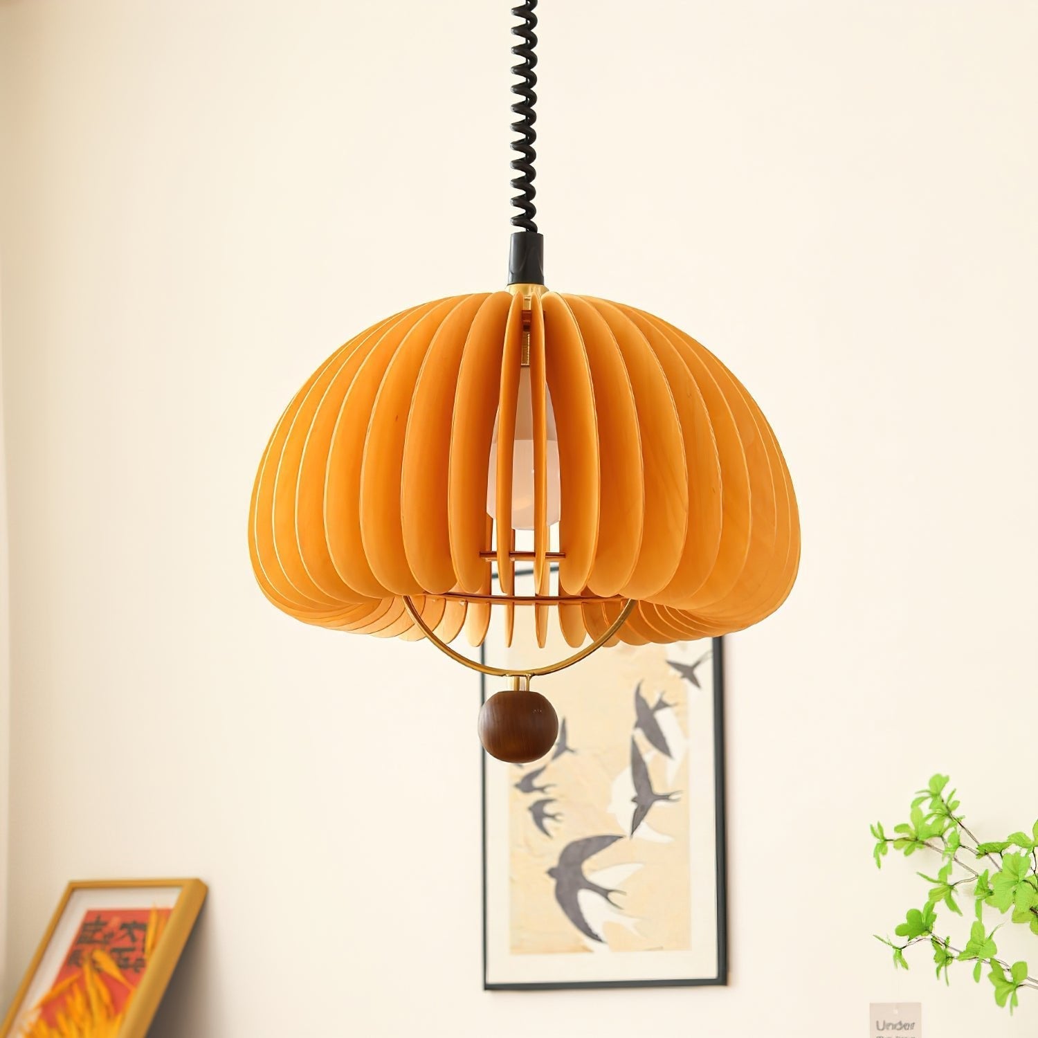 Fisher Modern Wood Pendant Light - Letslighting
