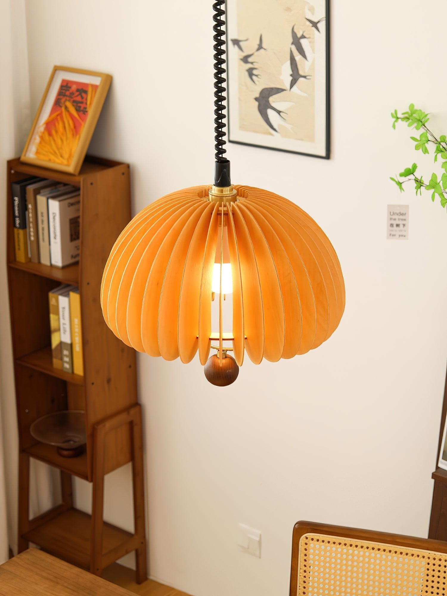 Fisher Modern Wood Pendant Light - Letslighting