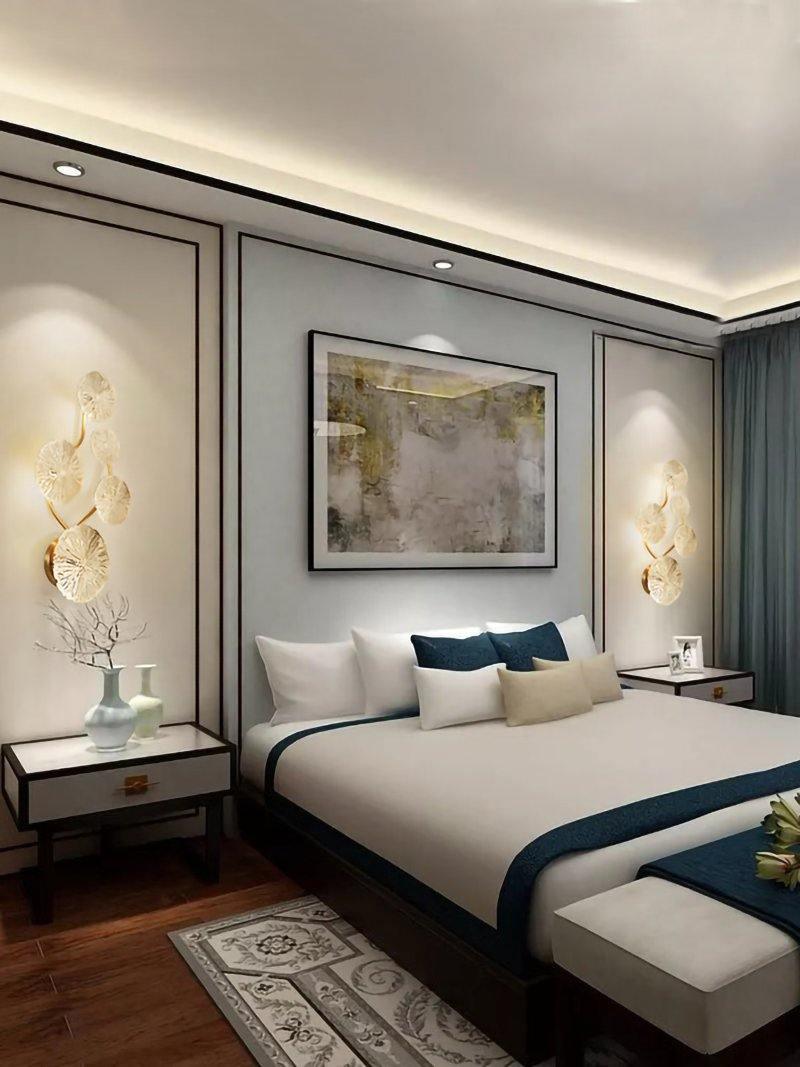 Lustra Wall Lamp Lotus Leaf Brass - Letslighting