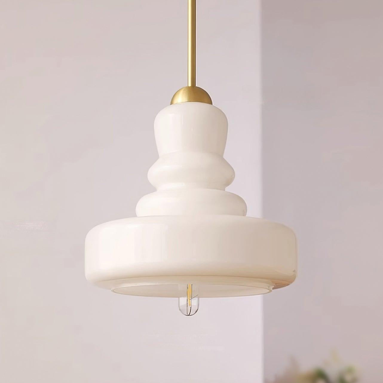 Lumora French Modern Kitchen Pendant Light Glass - Letslighting