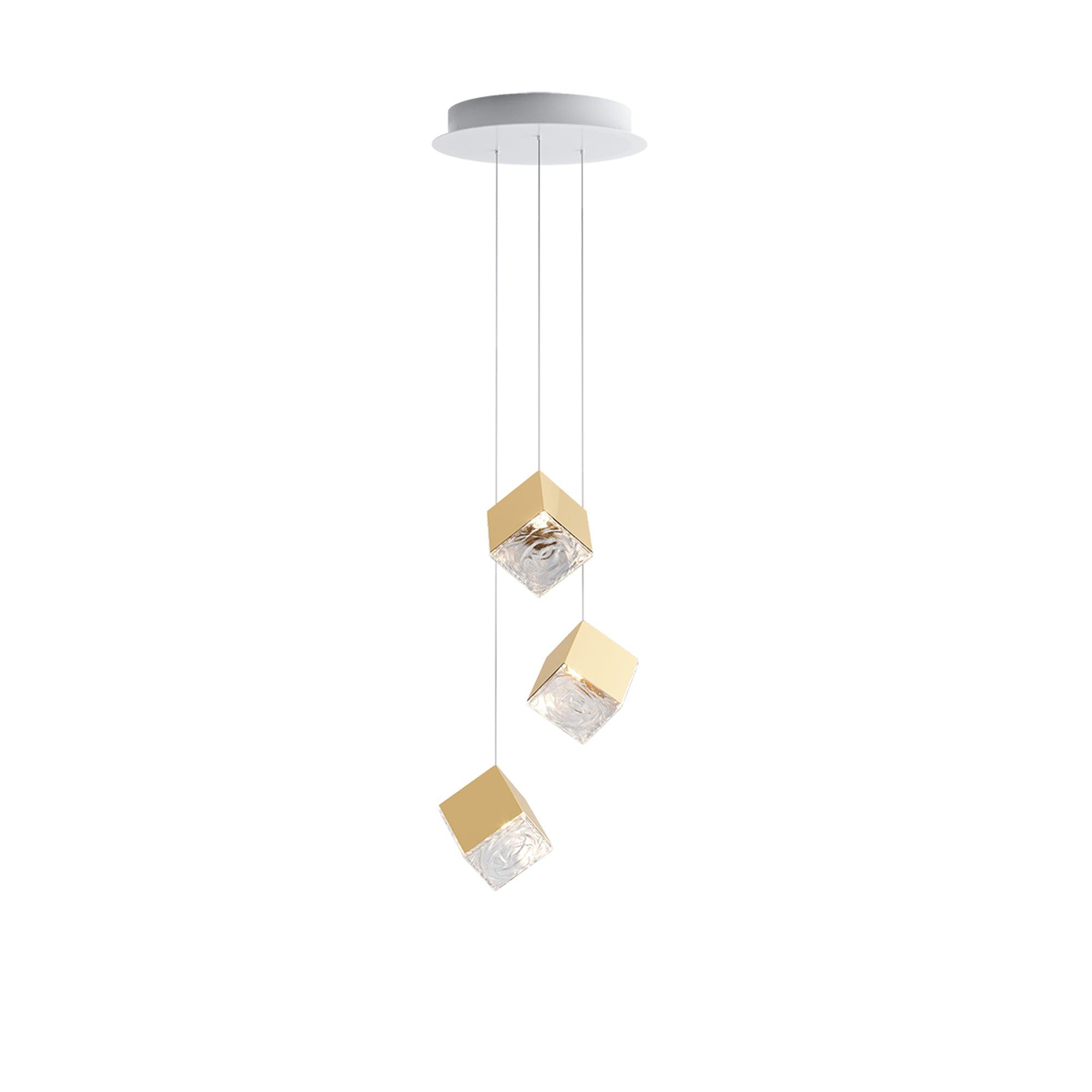 Arco Artistic Geometric Cube Chandelier - Letslighting