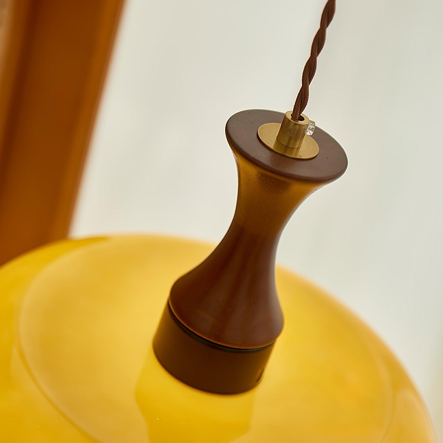 Cadenza Wood Retro Pendant Lamp - Letslighting
