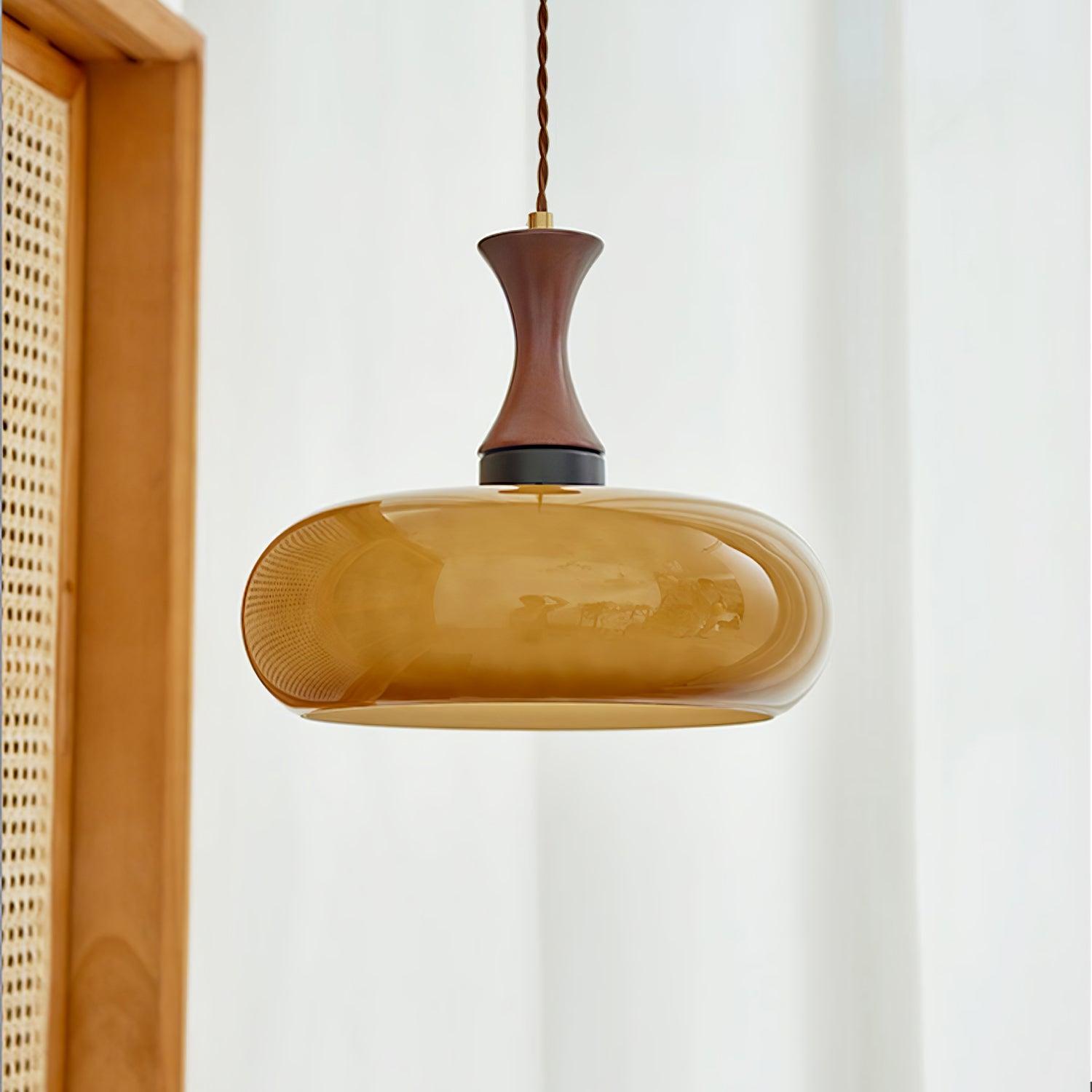 Cadenza Wood Retro Pendant Lamp - Letslighting