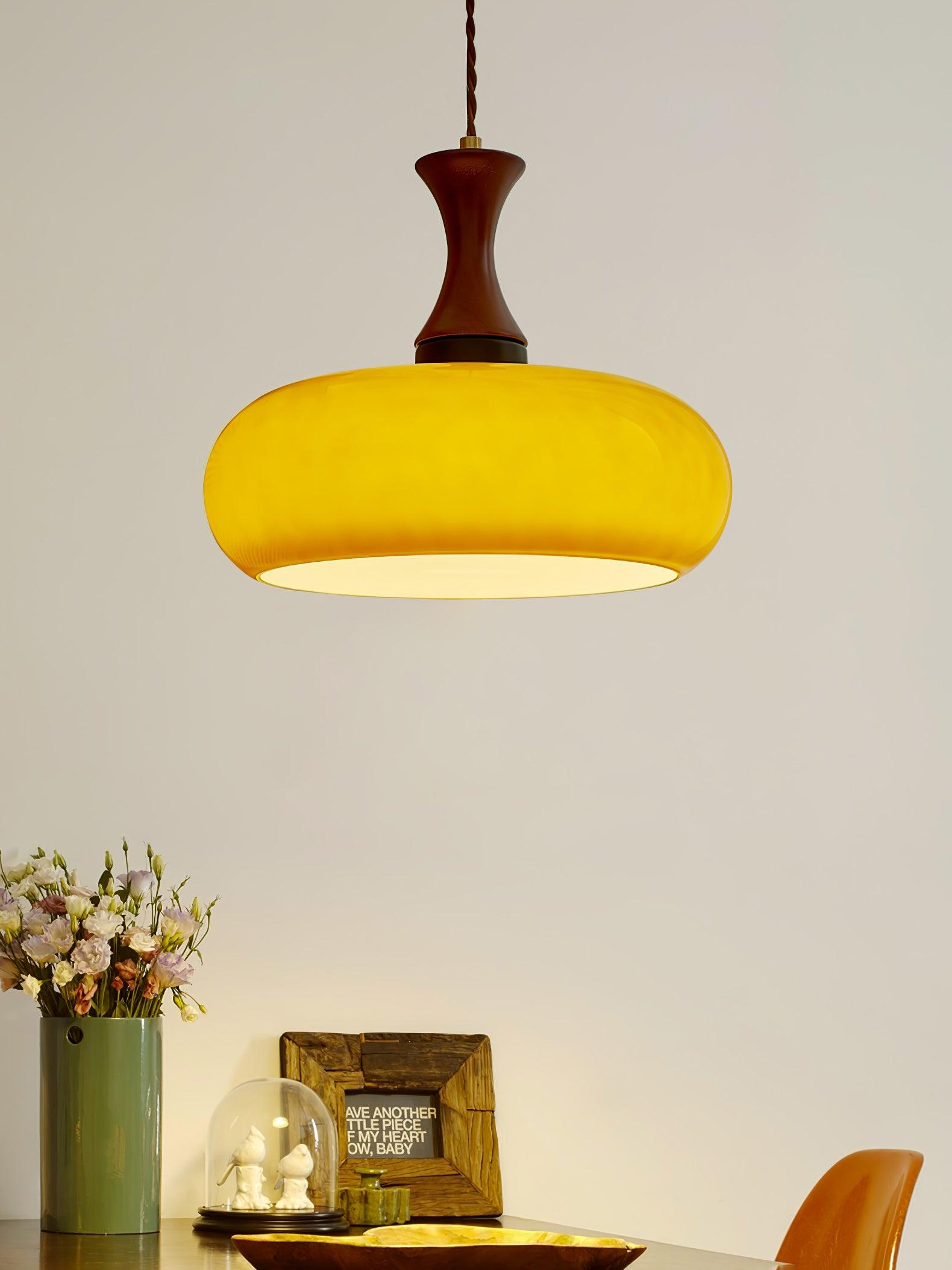 Cadenza Wood Retro Pendant Lamp - Letslighting