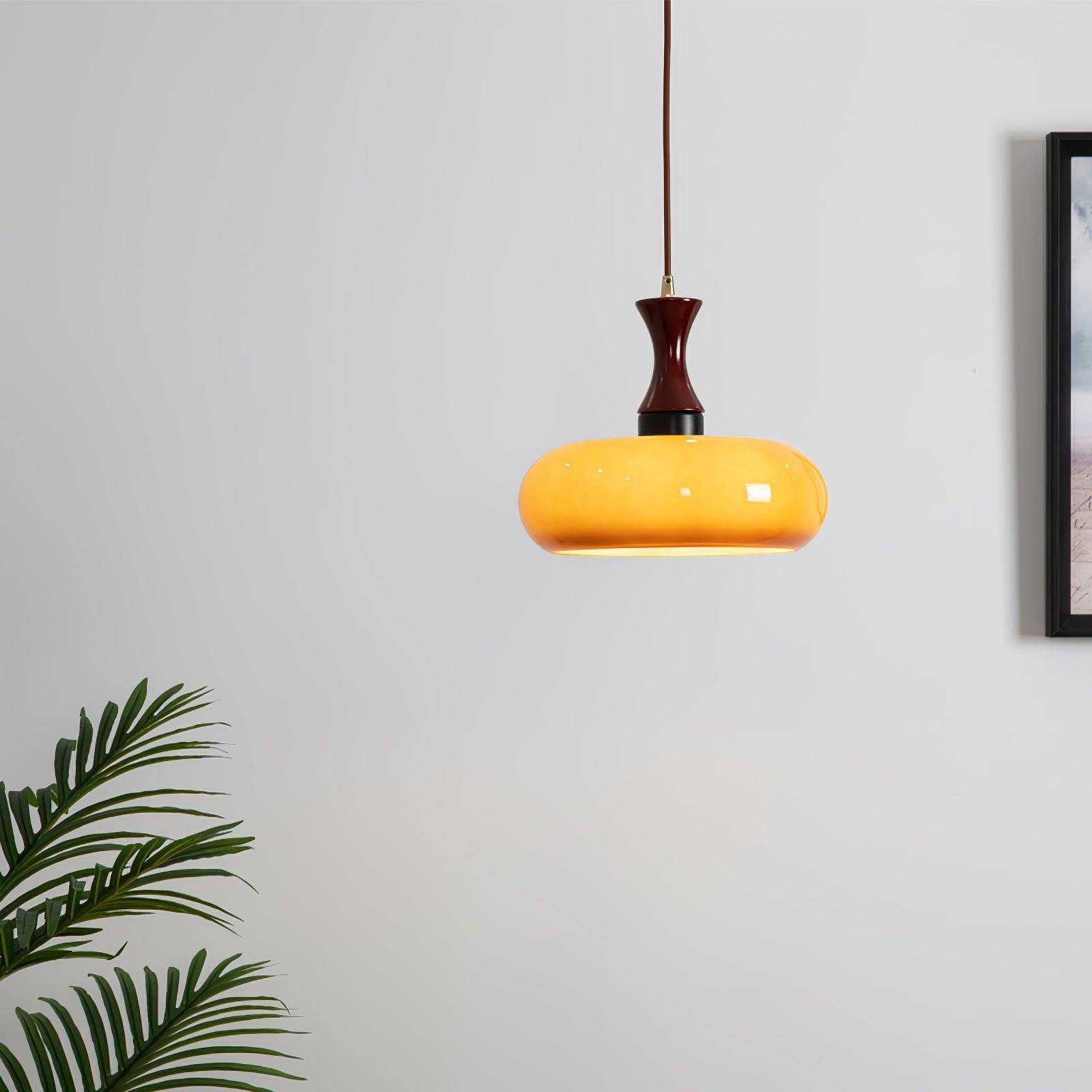Cadenza Wood Retro Pendant Lamp - Letslighting