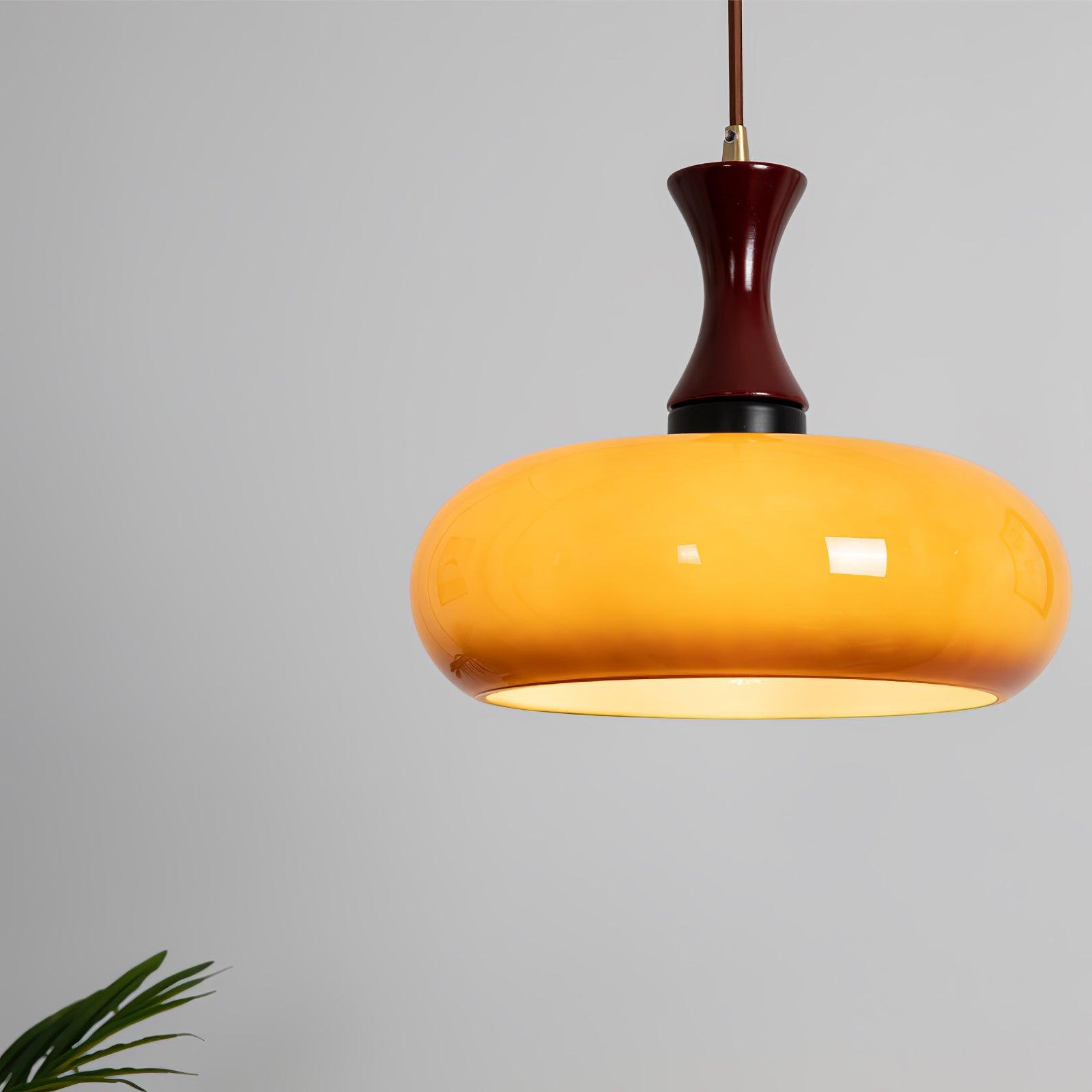 Cadenza Wood Retro Pendant Lamp - Letslighting