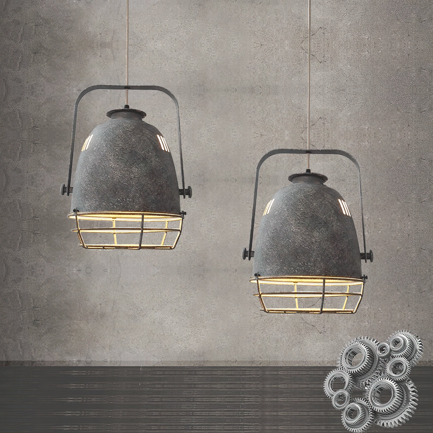 Cenore Vintage Industrial Pendant Light - Letslighting