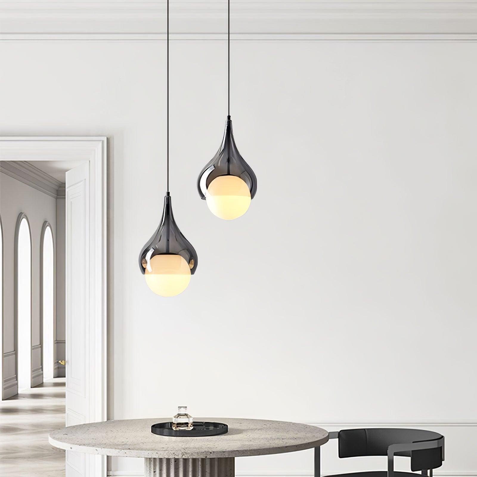 Droplet Elegant Glass Pendant Light - Letslighting