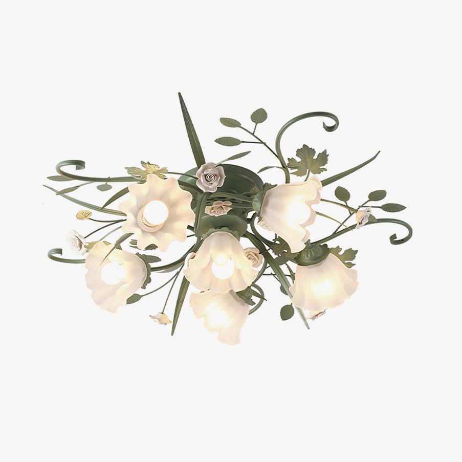 Nylirir Unique Art Classic Ceramics Ceiling Lamp - Letslighting