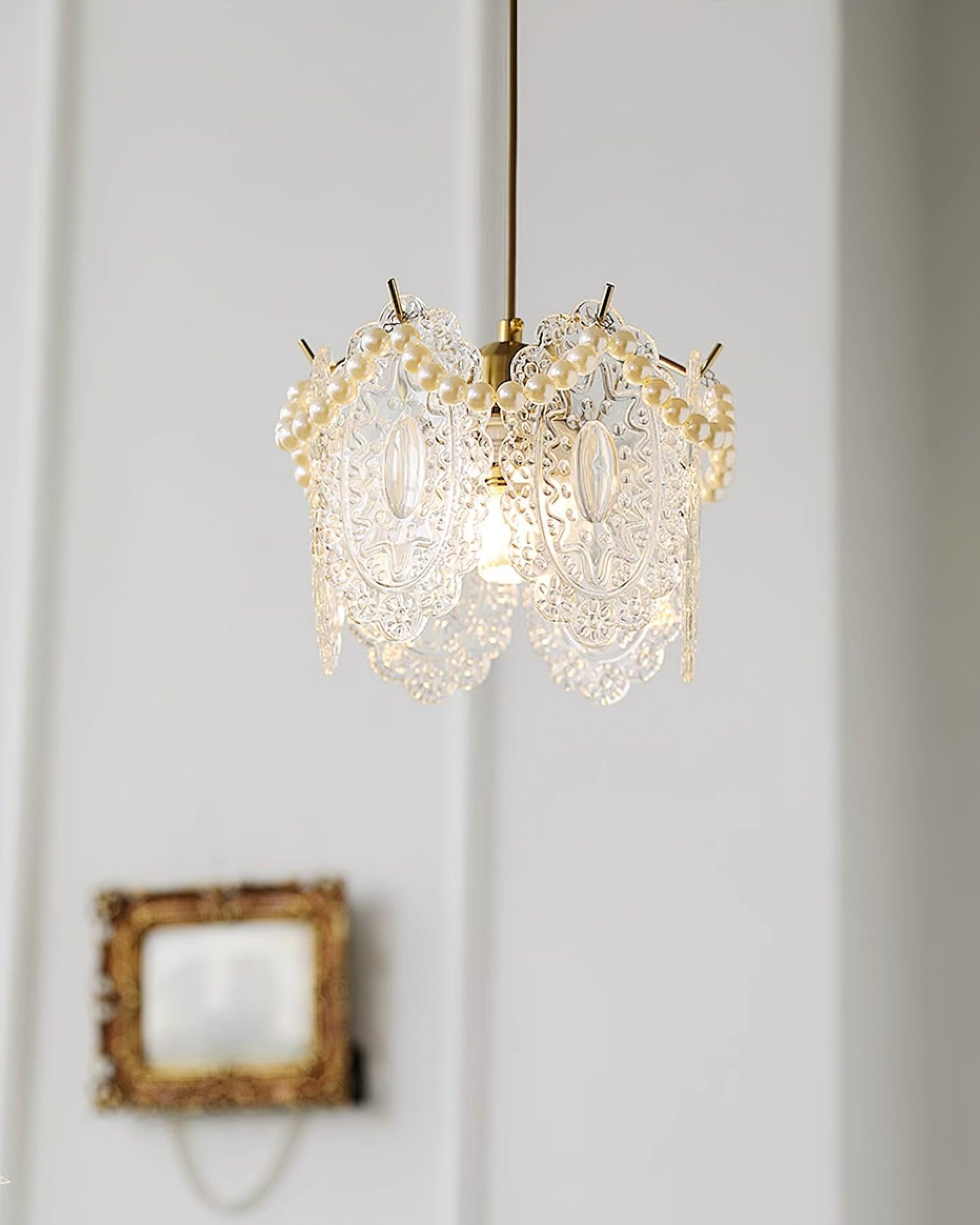 Elysia Glass Shade Pendant Light - Letslighting