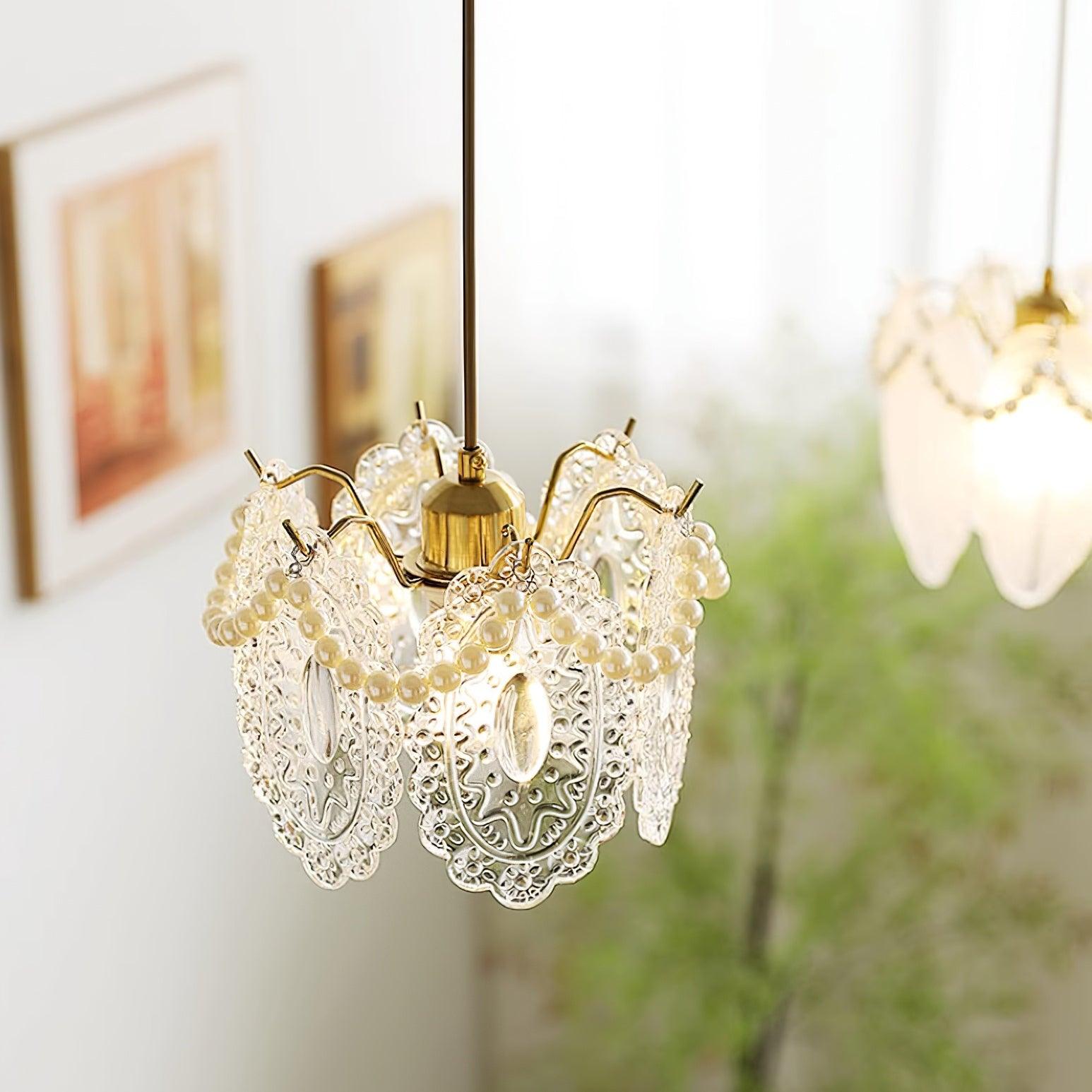 Elysia Glass Shade Pendant Light - Letslighting
