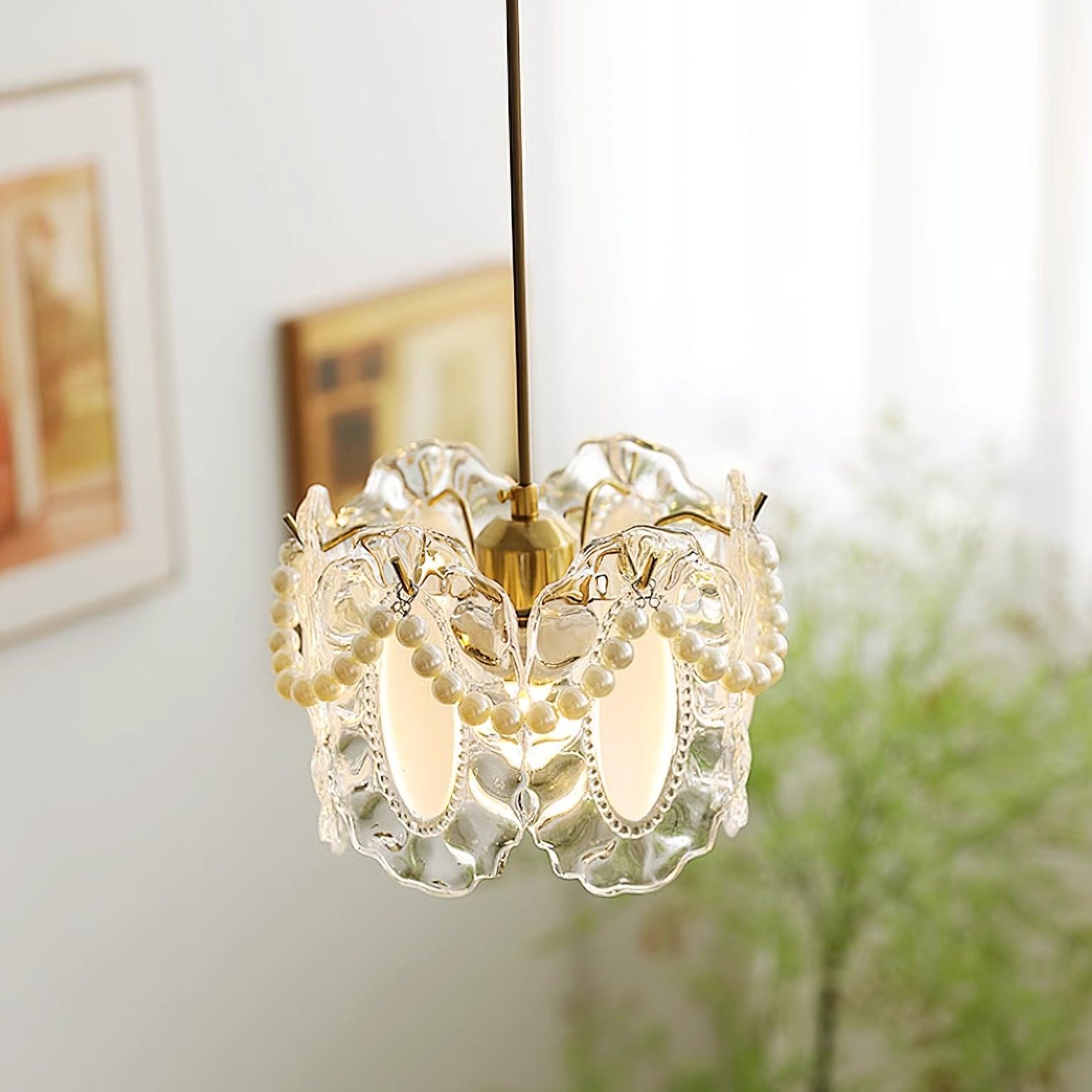 Elysia Glass Shade Pendant Light - Letslighting