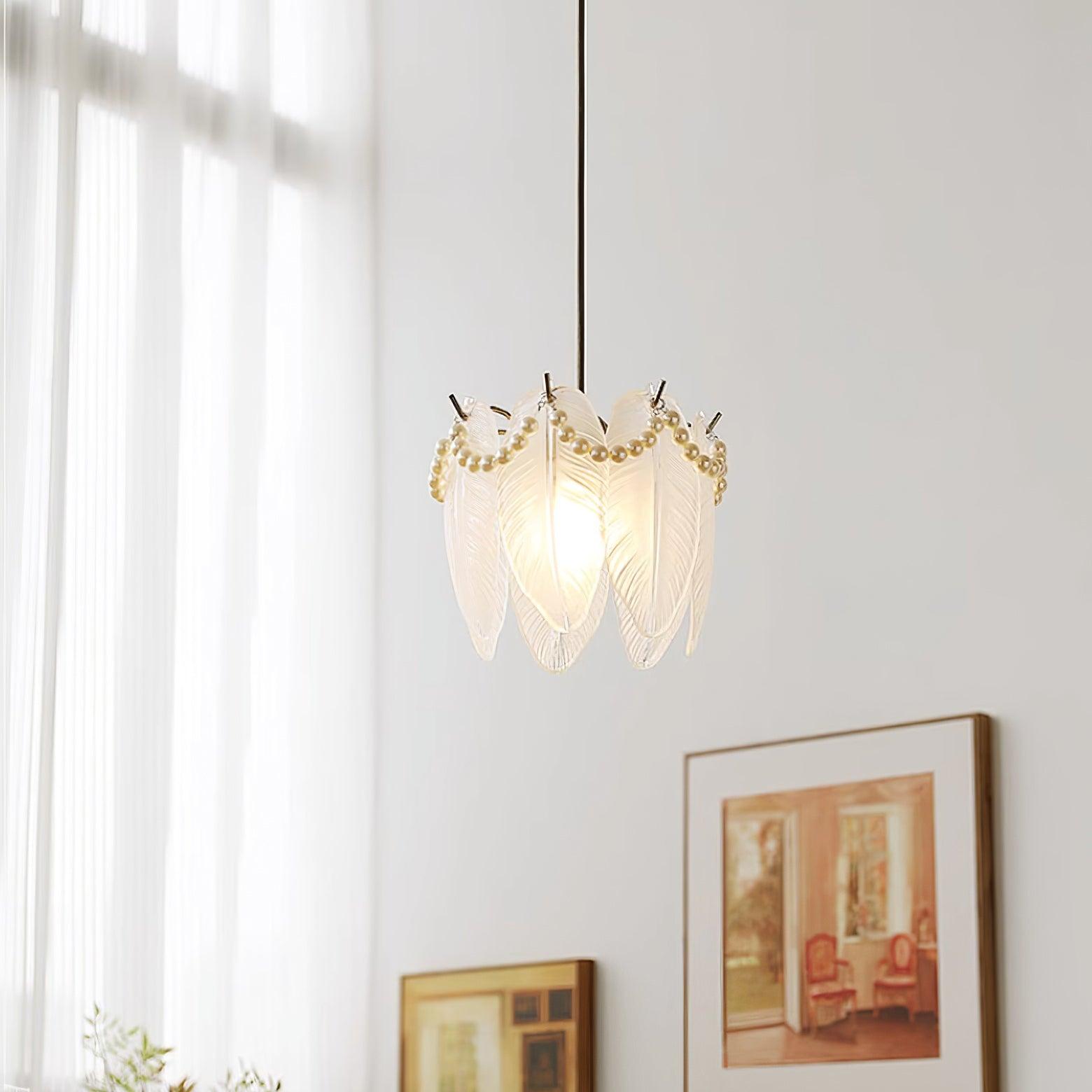 Elysia Glass Shade Pendant Light - Letslighting