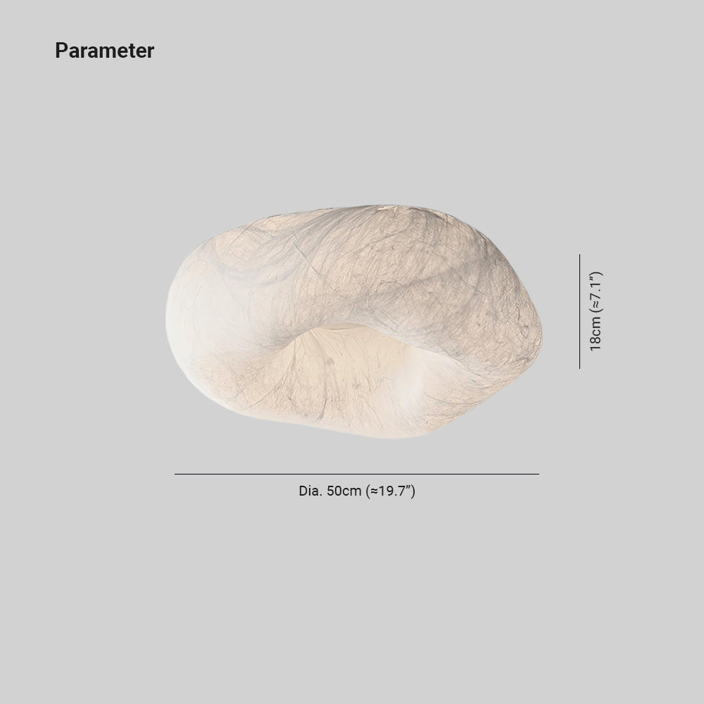 Yunduo Ceiling Lamp Silk Cloud Shape Modern