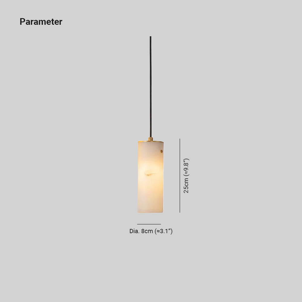 Kristy Modern Pendant Light Alabaster - Letslighting