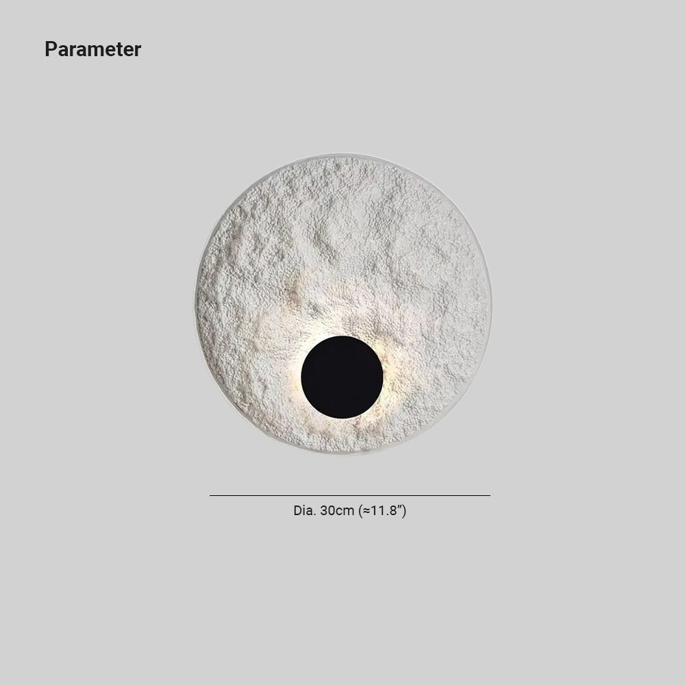 Byers Wall Lamp Round Resin - Letslighting