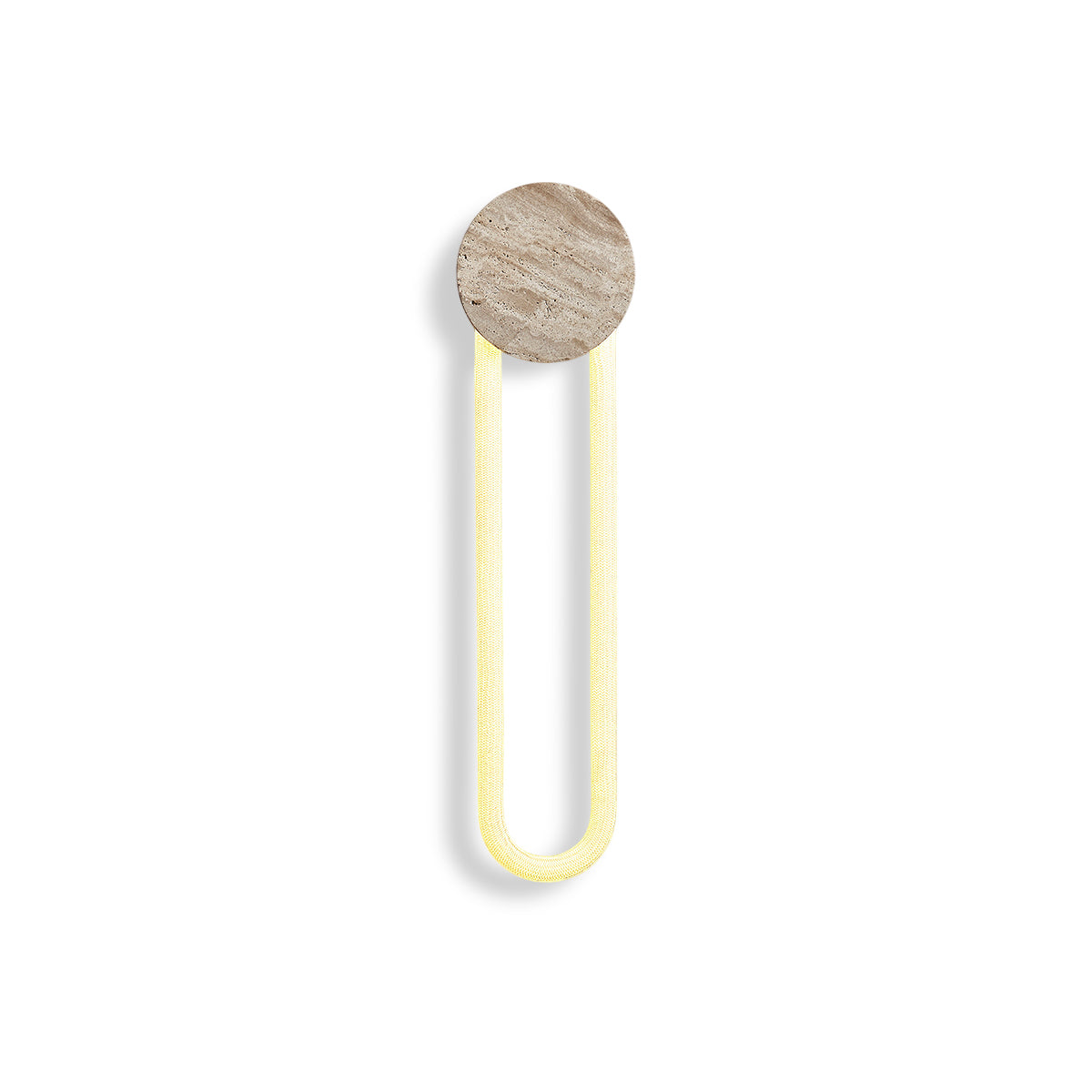 Avynor Modern Minimalist Travertine Wall Lamp - Letslighting
