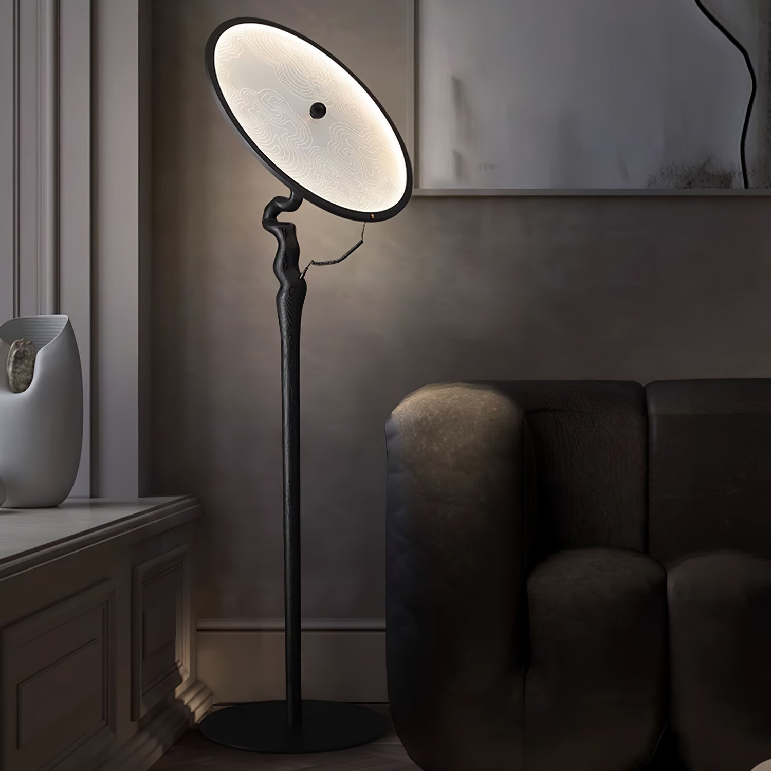 Evliriel Artistic Wood Floor Lamp - Letslighting